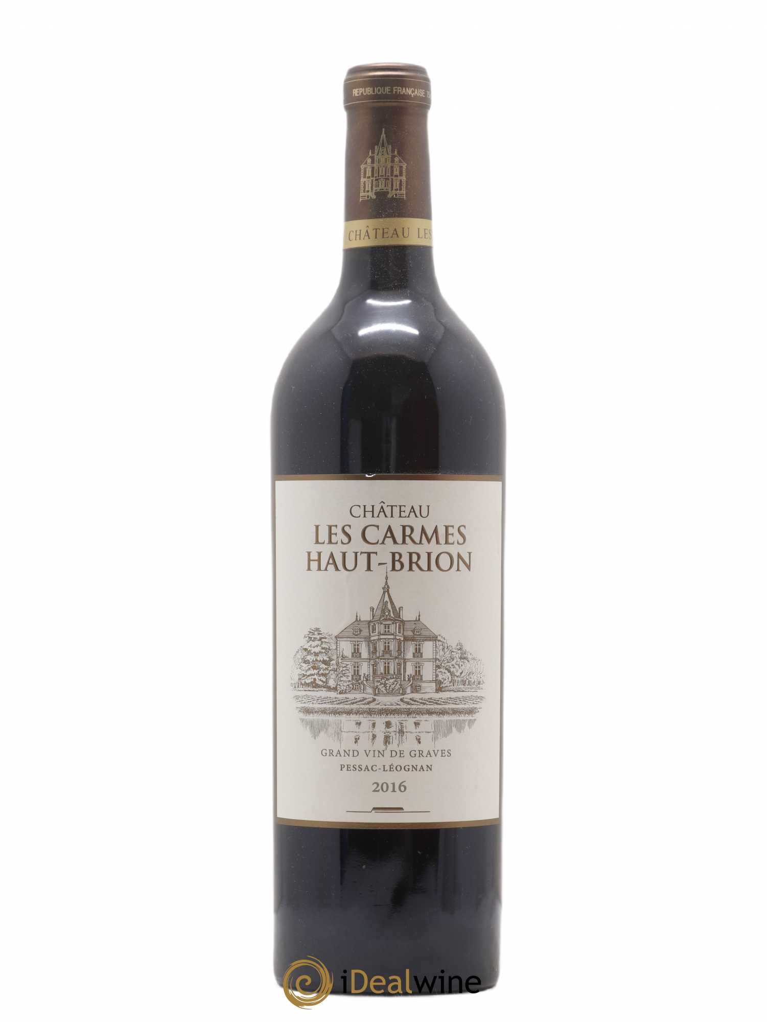 Château Les Carmes Haut-Brion 2016 - Lot de 1 bouteille - 0