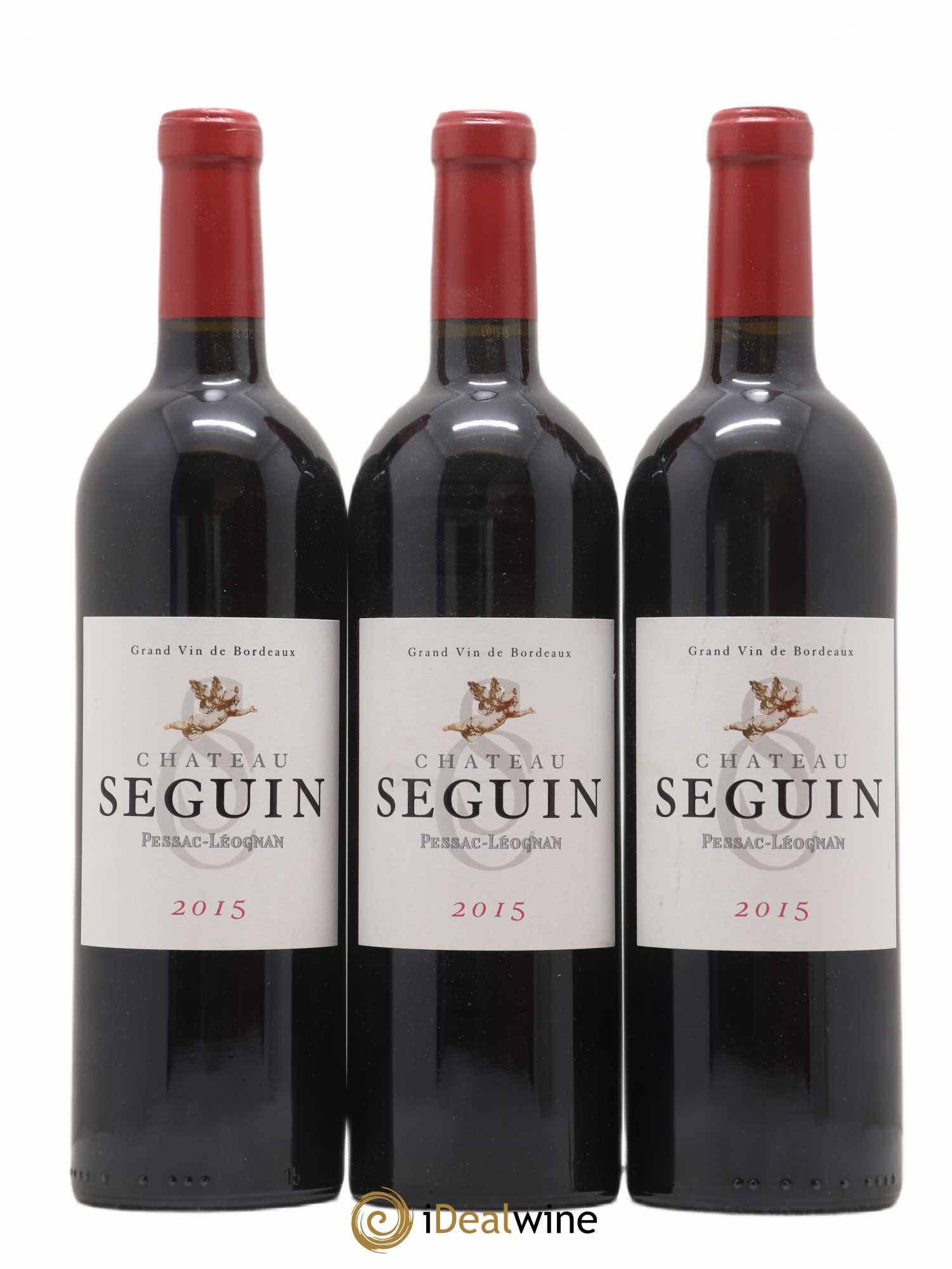 Pessac-Léognan Château de Seguin 2015 - Lot de 6 bouteilles - 1