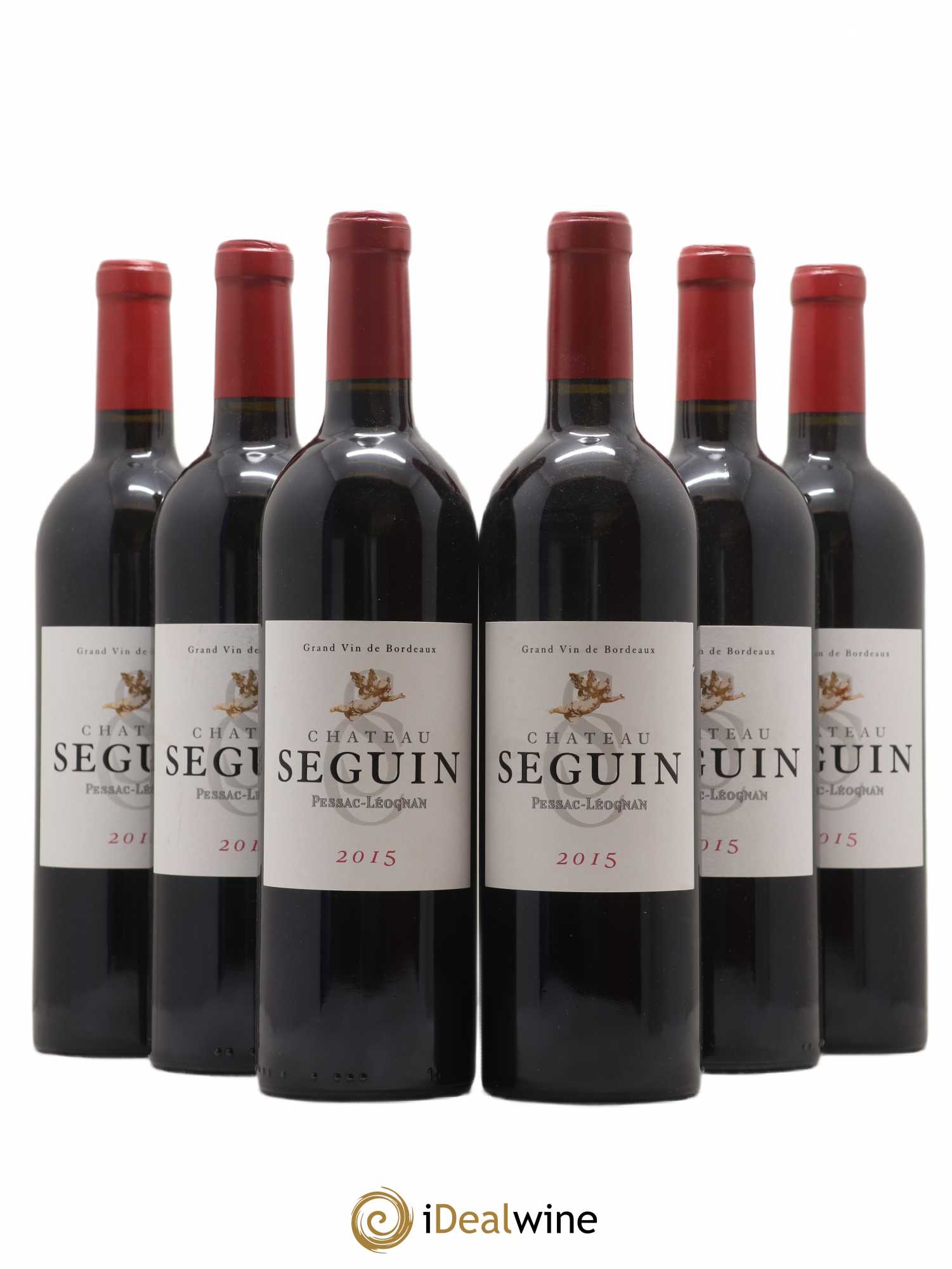 Pessac-Léognan Château de Seguin 2015 - Lot de 6 bouteilles - 0
