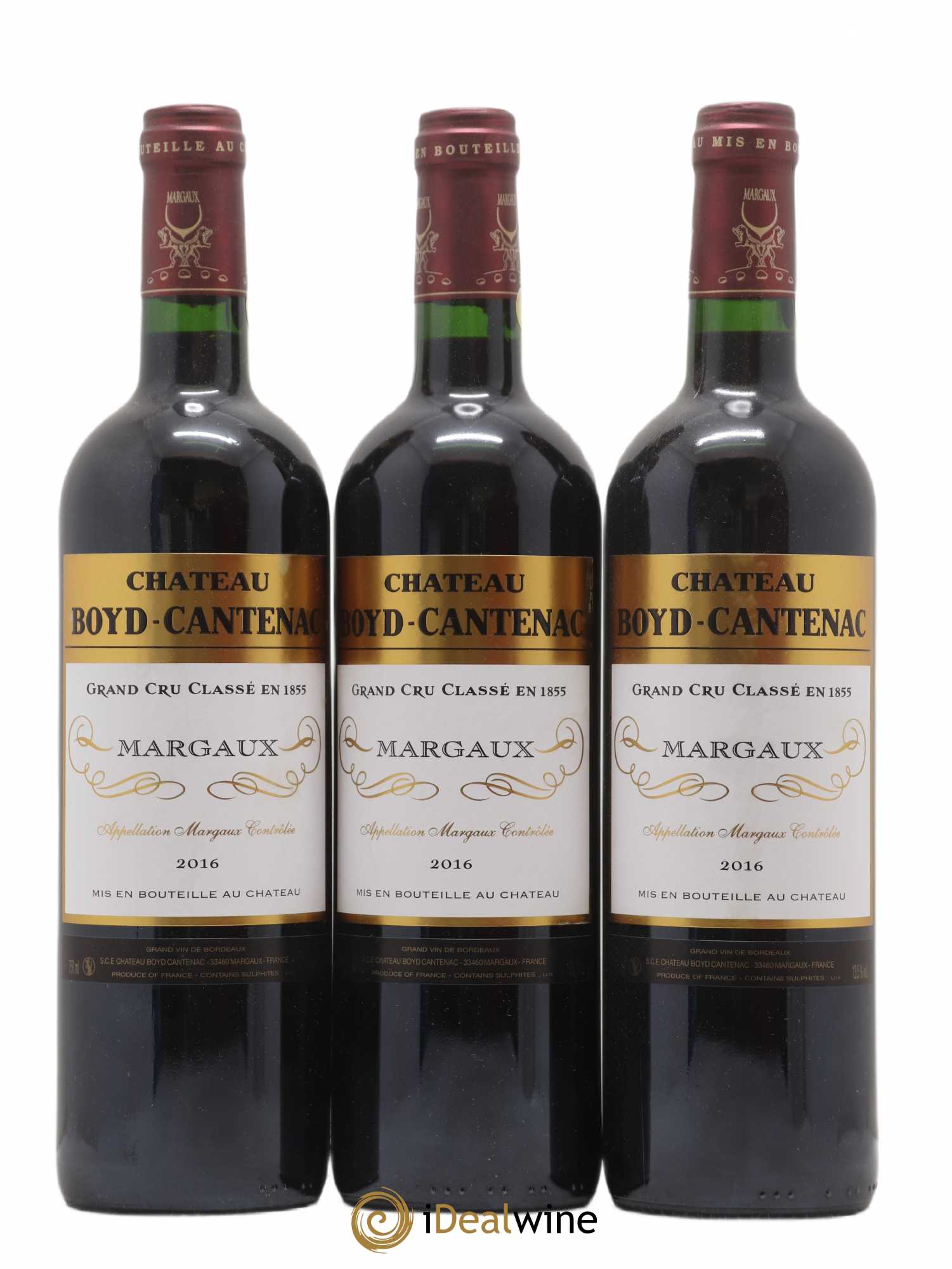 Château Boyd Cantenac 3ème Grand Cru Classé 2016 - Lot de 6 bouteilles - 2