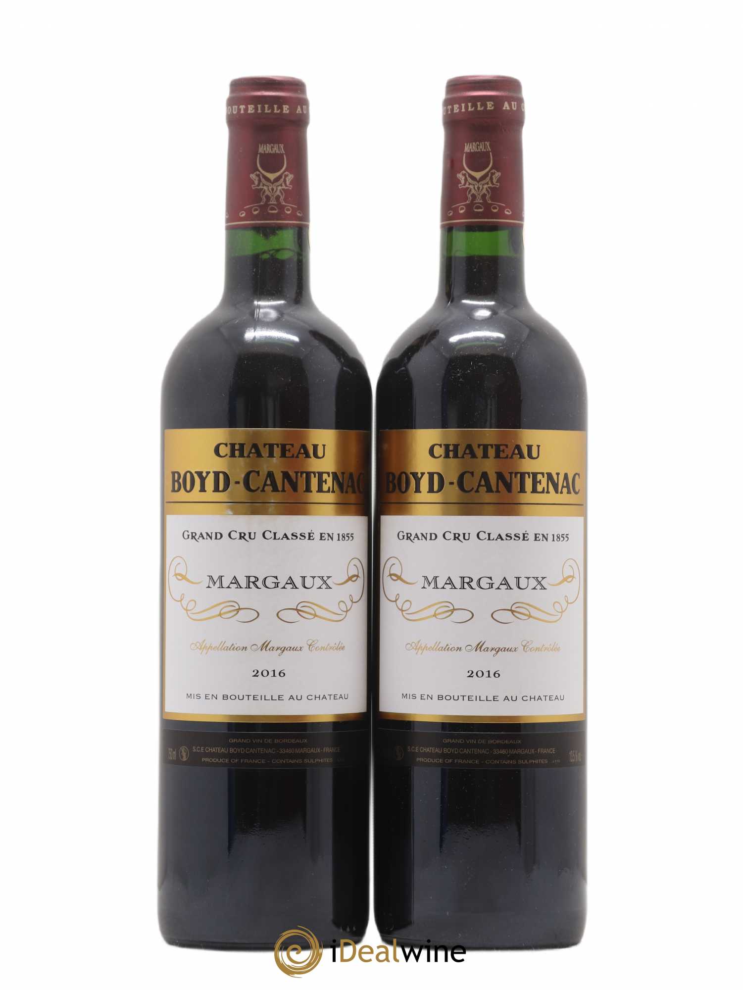 Château Boyd Cantenac 3ème Grand Cru Classé 2016 - Lot de 2 bouteilles - 0