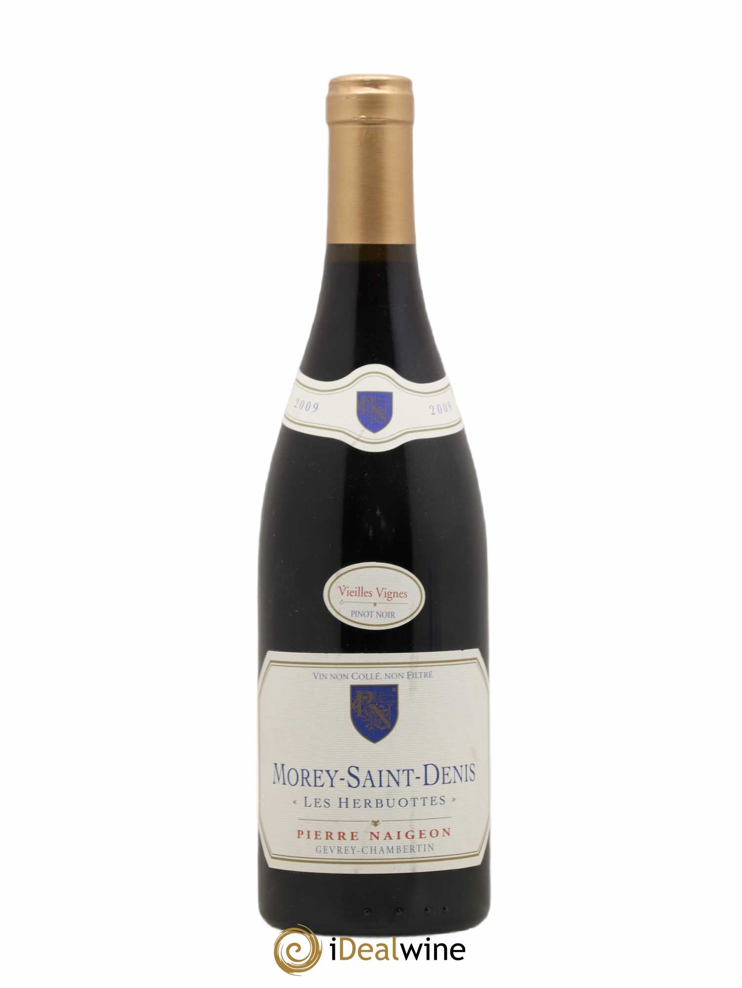 Morey-Saint-Denis Les Herbuottes Vieilles Vignes Pierre Naigeon 2009 - Posten von 1 Flasche - 0