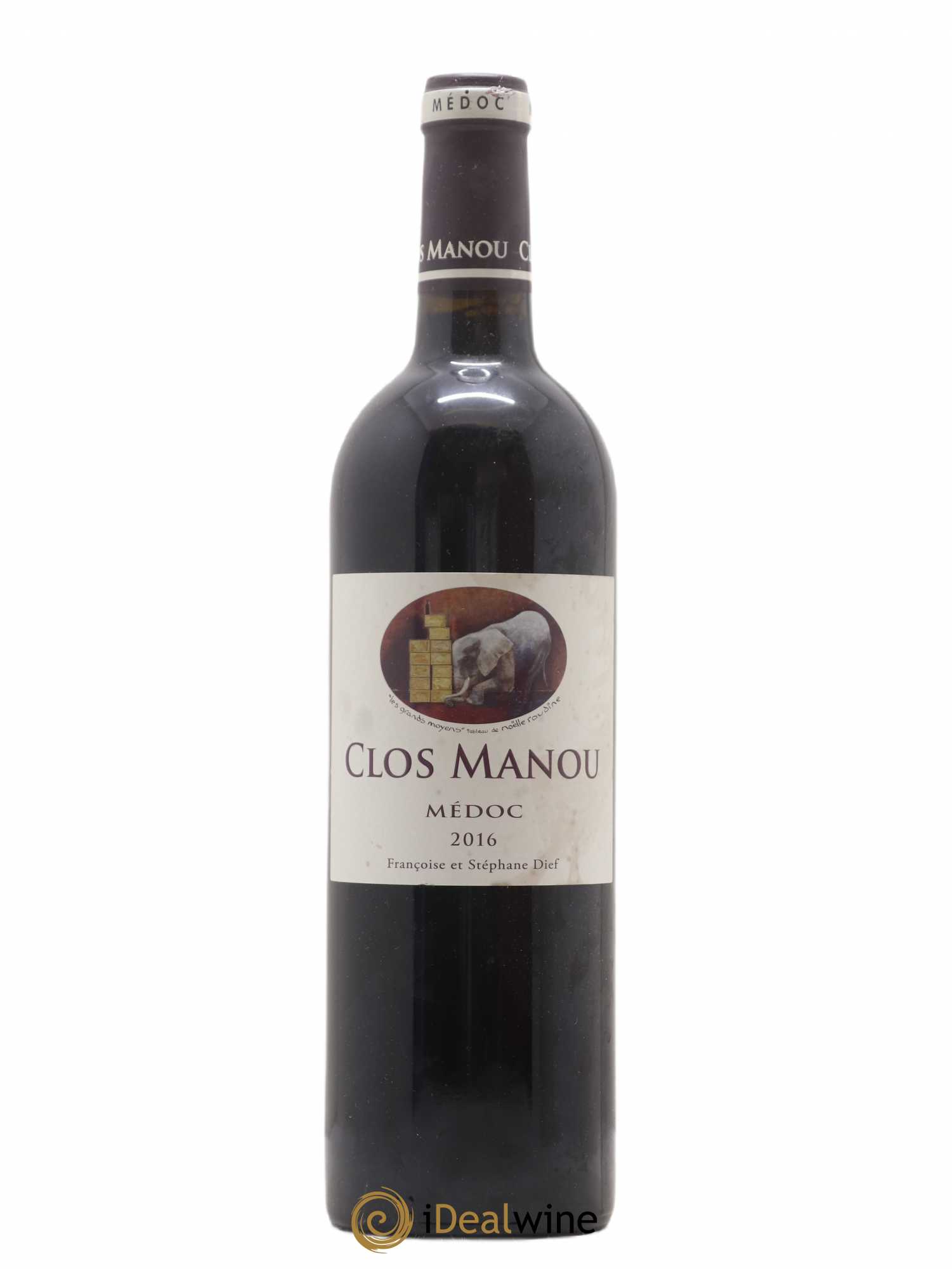 Clos Manou 2016 - Posten von 1 Flasche - 0