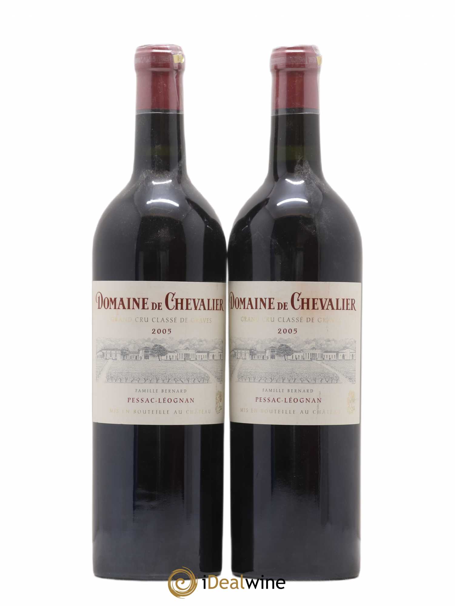 Domaine de Chevalier Cru Classé de Graves 2005 - Lot de 2 bouteilles - 0