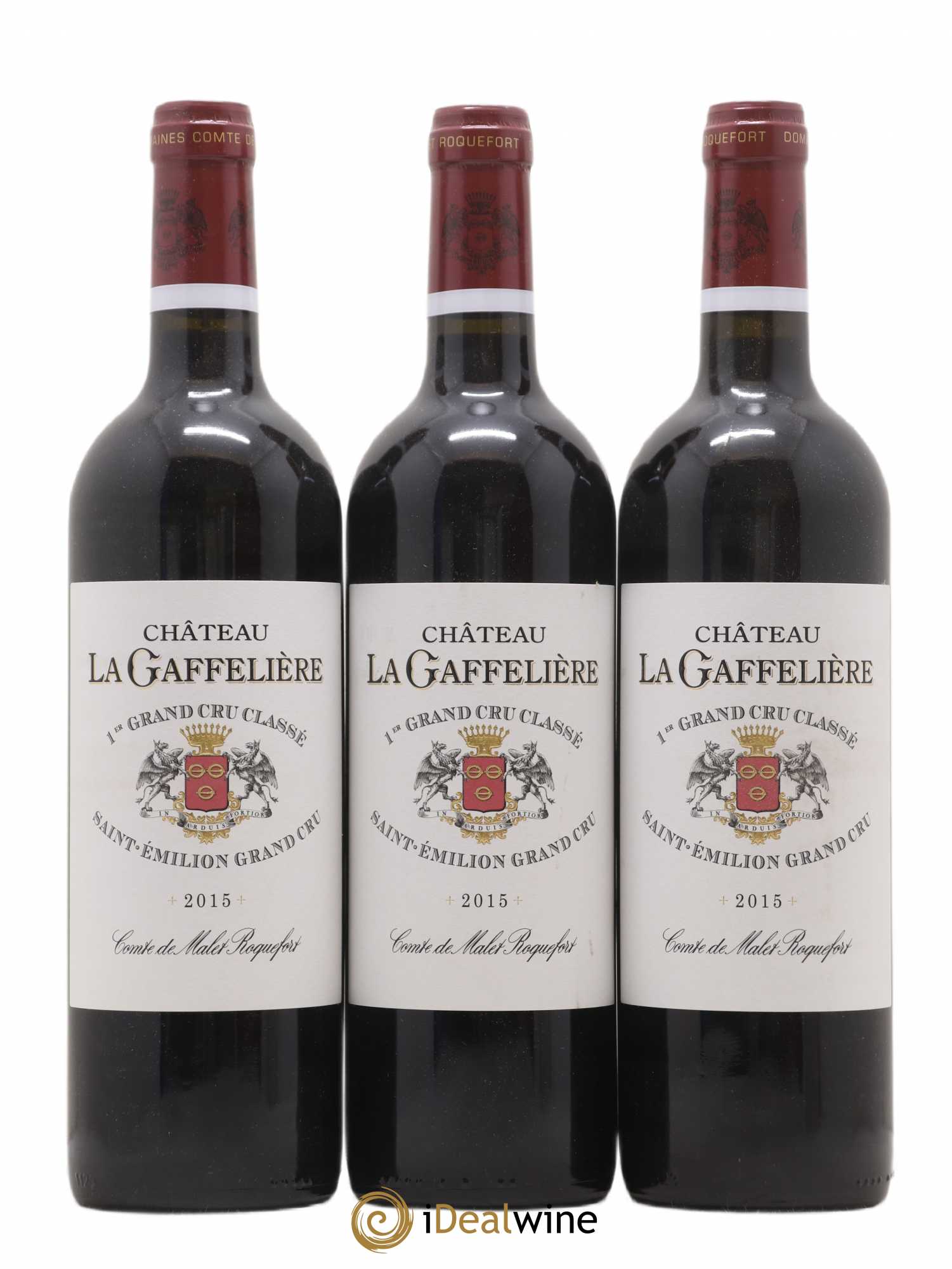 Château la Gaffelière 1er Grand Cru Classé B 2015 - Lot de 3 bouteilles - 0
