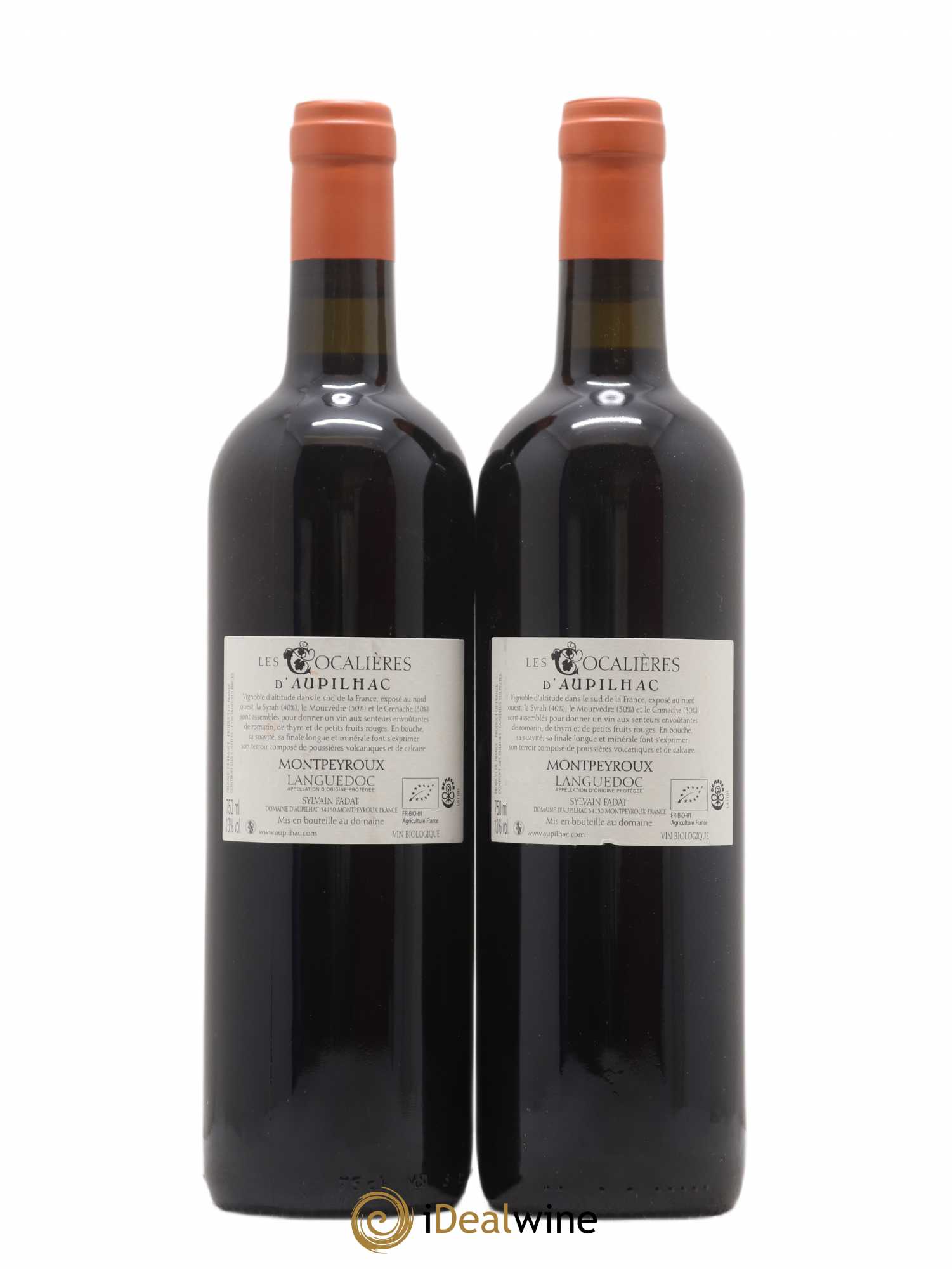 Languedoc Montpeyroux Les Cocalières d'Aupilhac 2014 - Posten von 2 Flaschen - 1