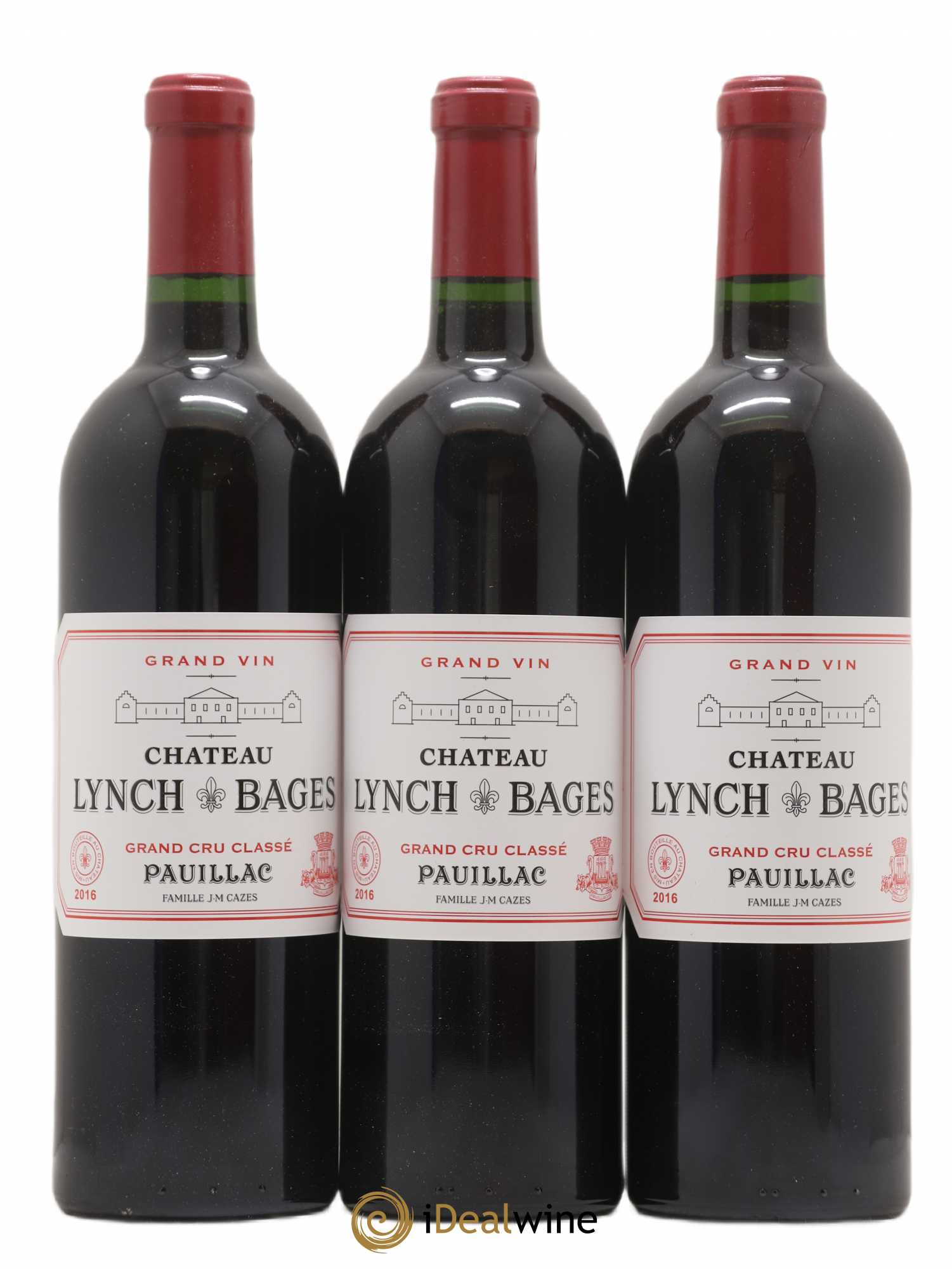 Château Lynch Bages 5ème Grand Cru Classé 2016 - Lot de 6 bouteilles - 1