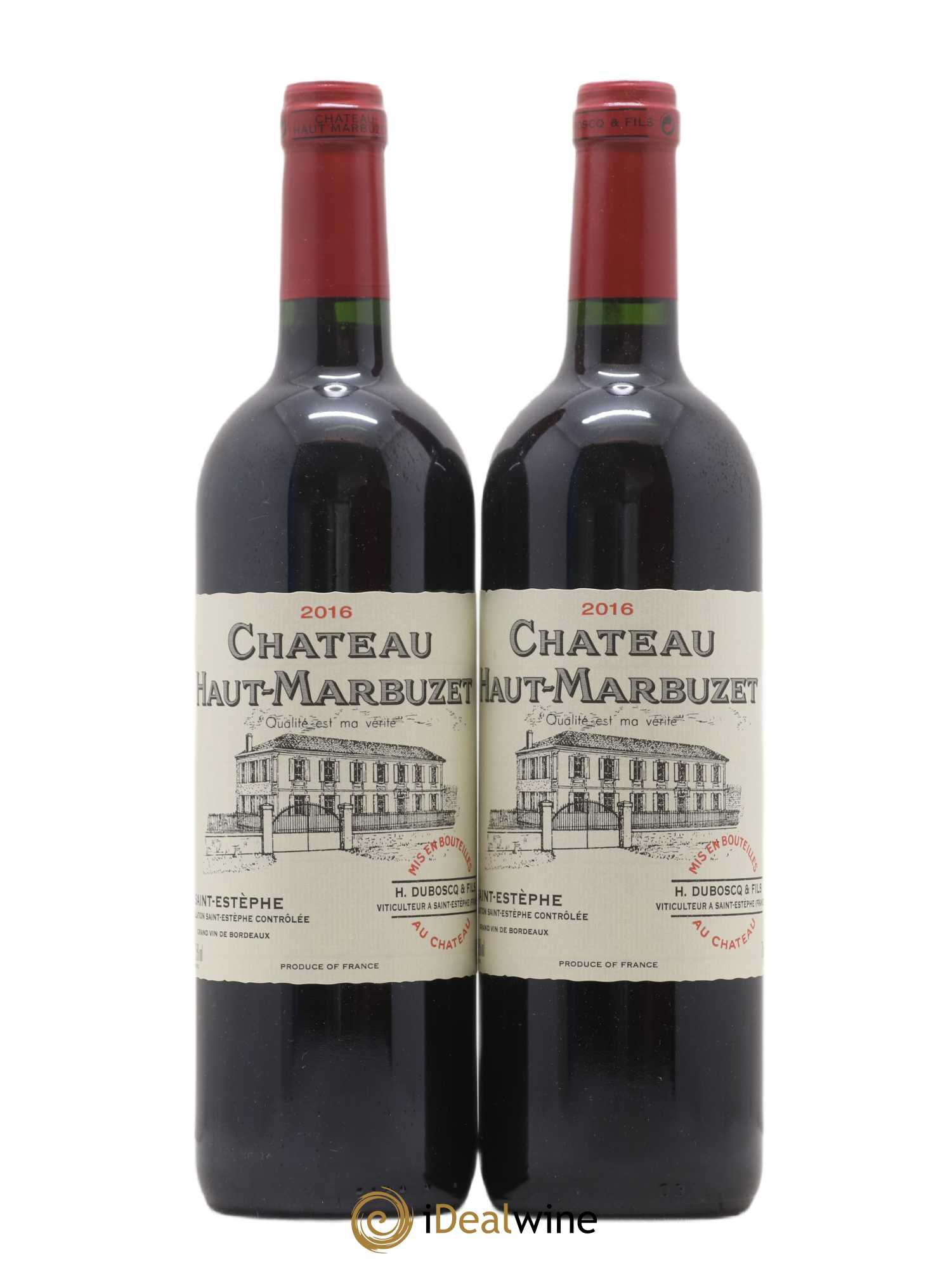 Château Haut Marbuzet 2016 - Lot de 2 bouteilles - 0