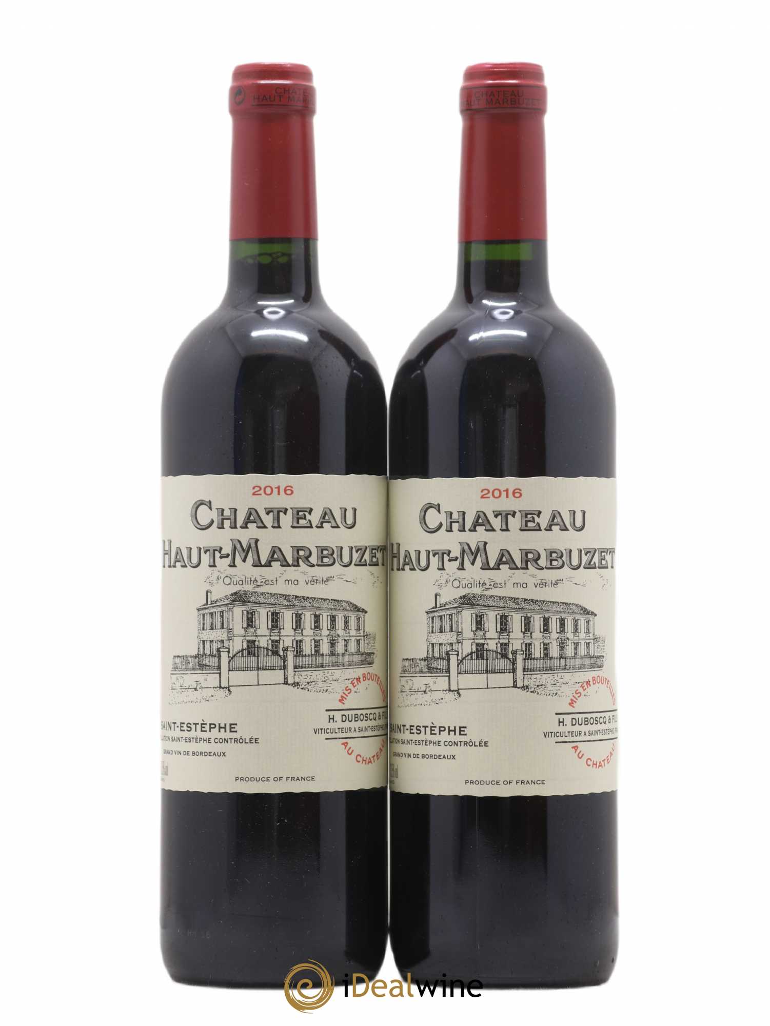 Château Haut Marbuzet 2016 - Lot de 2 bouteilles - 0