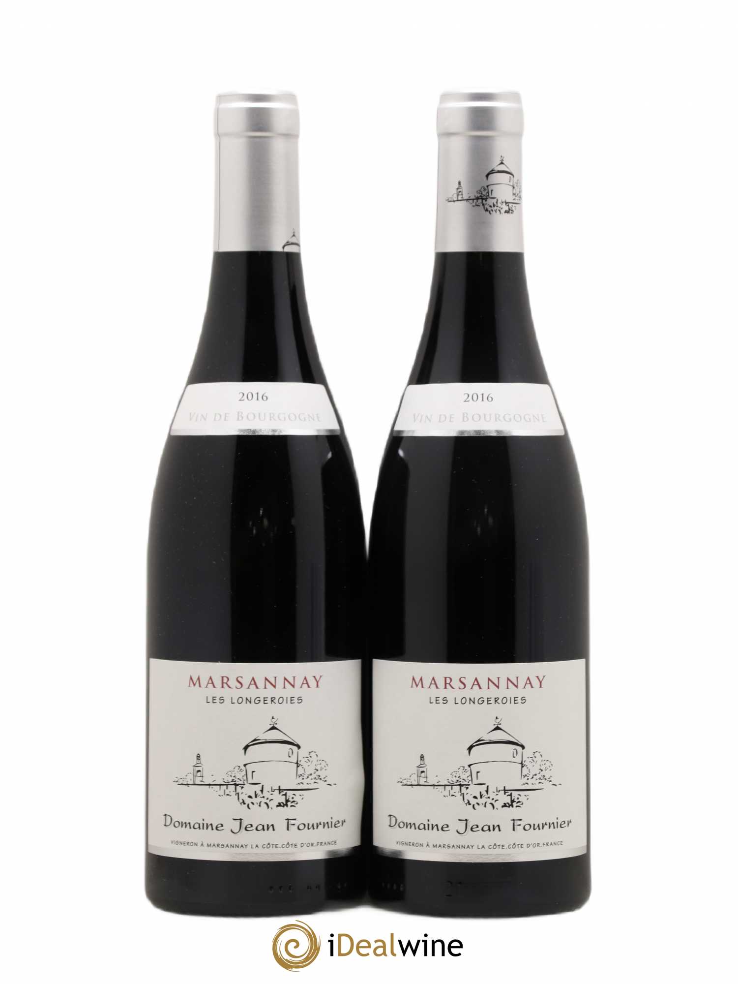 Marsannay Les Longeroies Jean Fournier (Domaine) 2016 - Lotto di 2 bottiglie - 0