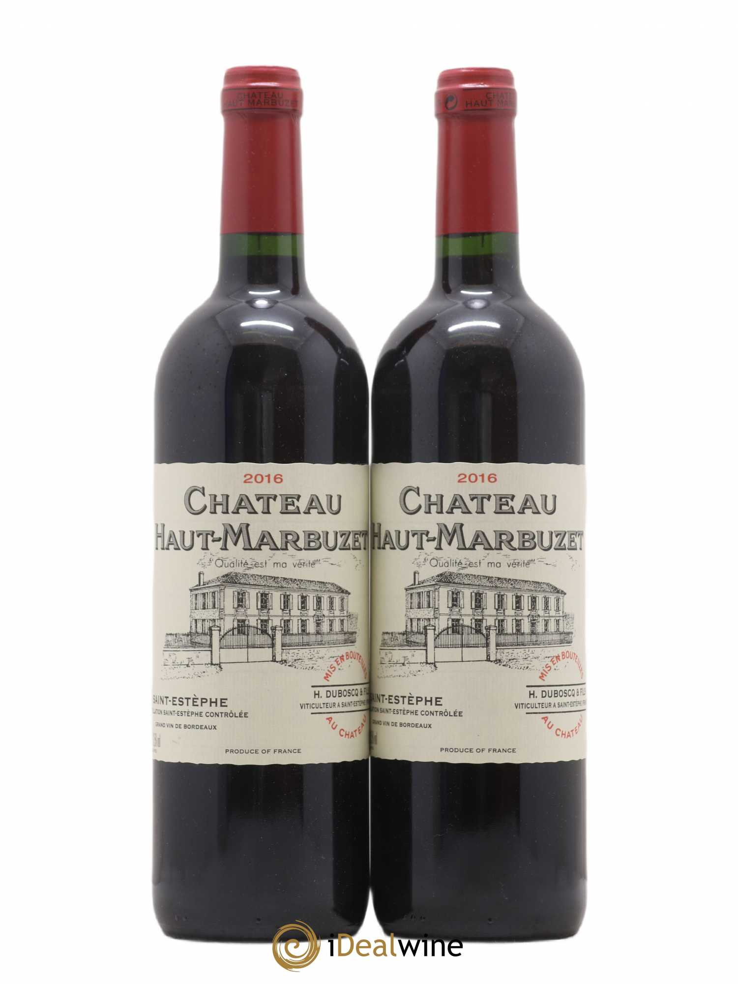 Château Haut Marbuzet 2016 - Lot de 2 bouteilles - 0