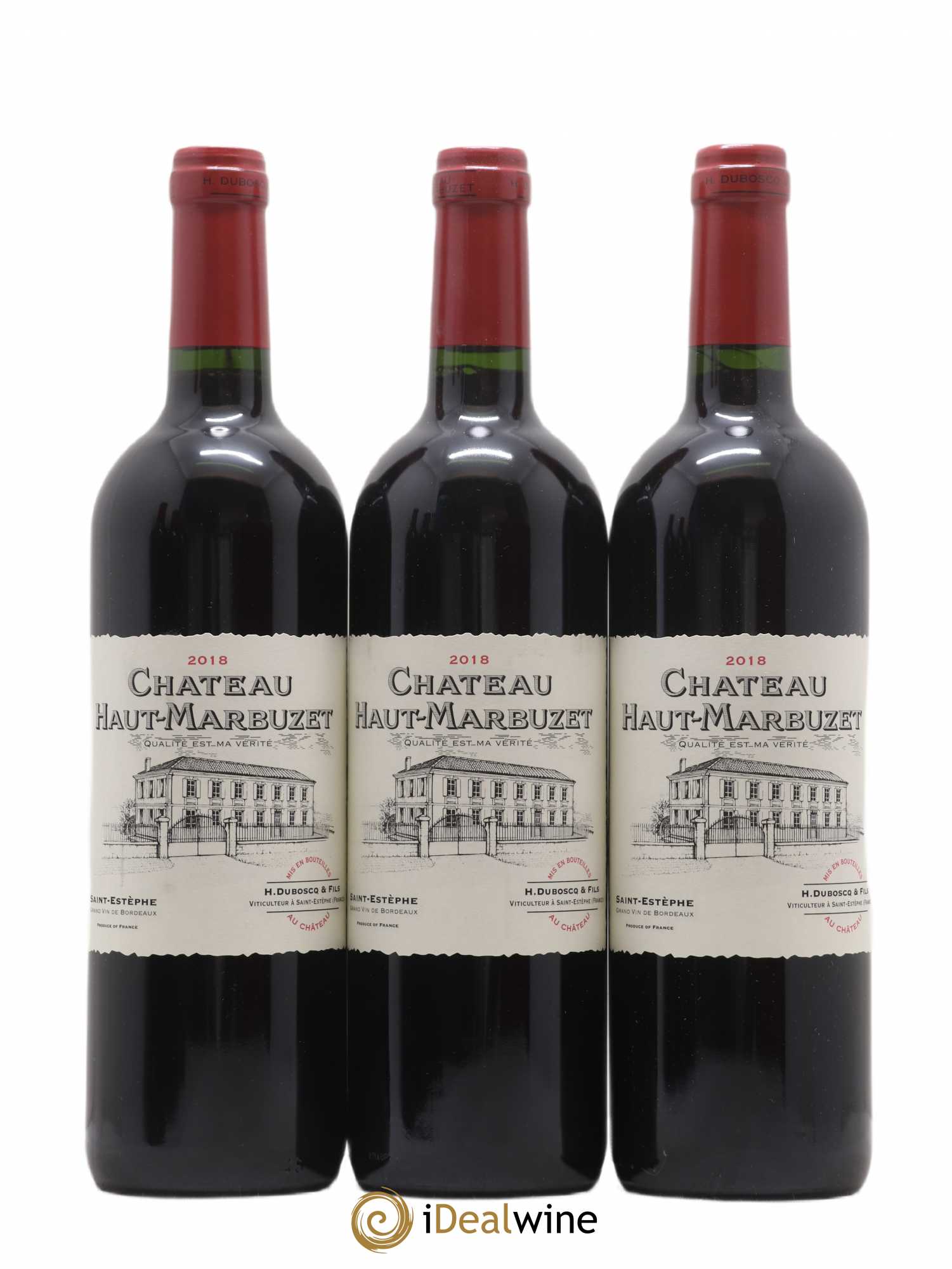 Château Haut Marbuzet 2018 - Lot de 12 bouteilles - 2