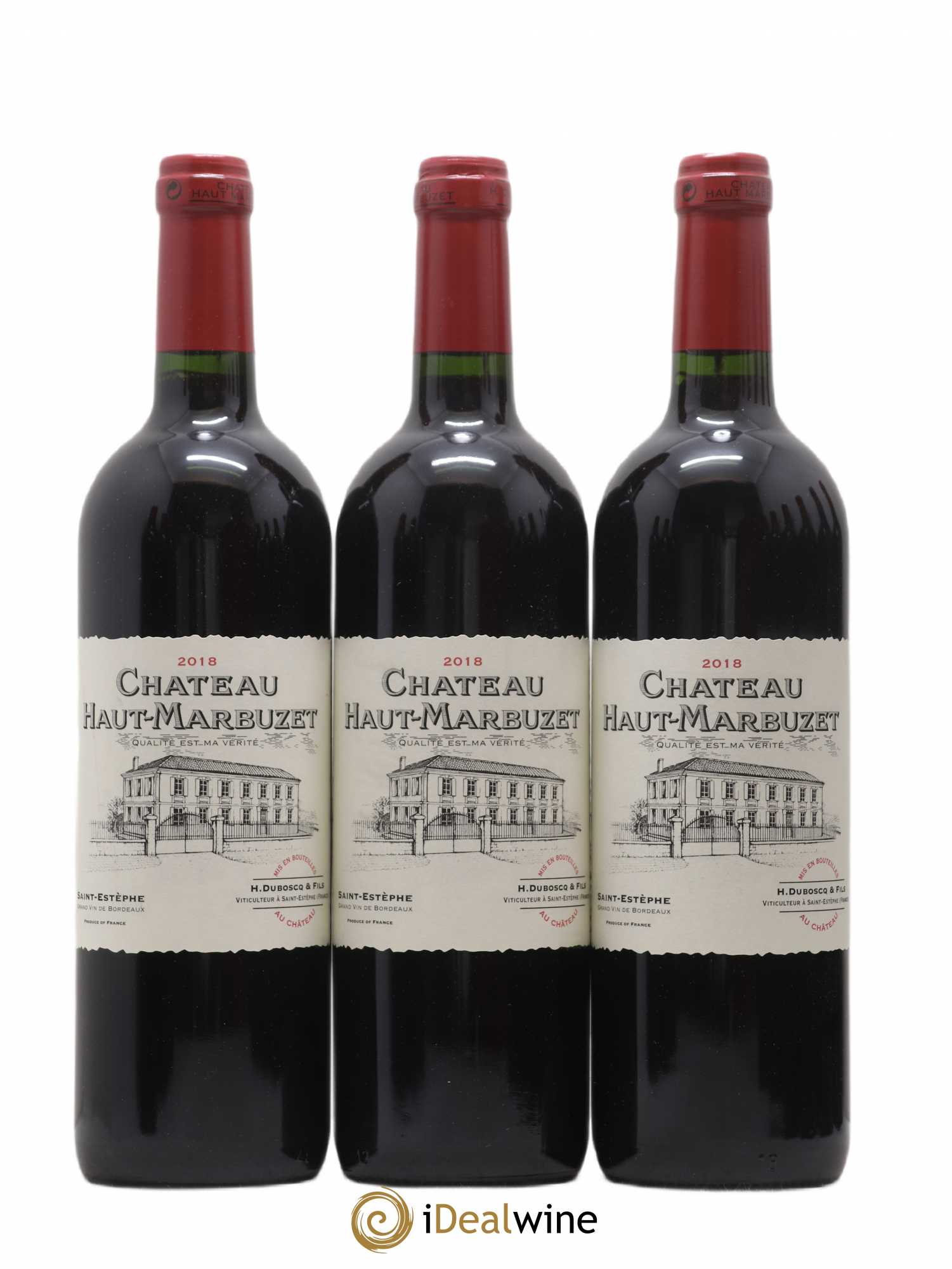 Château Haut Marbuzet 2018 - Lot de 12 bouteilles - 4