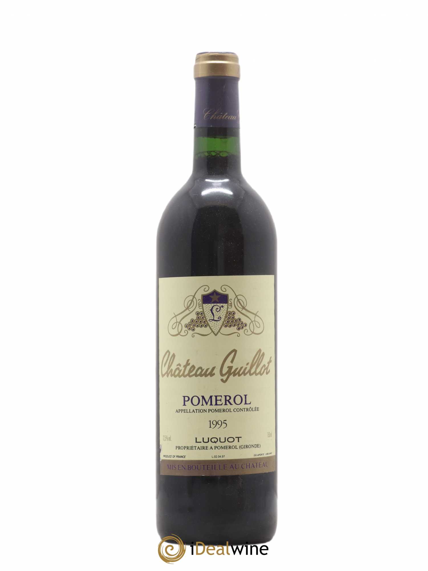 Château Guillot 1995 - Lot de 1 bouteille - 0