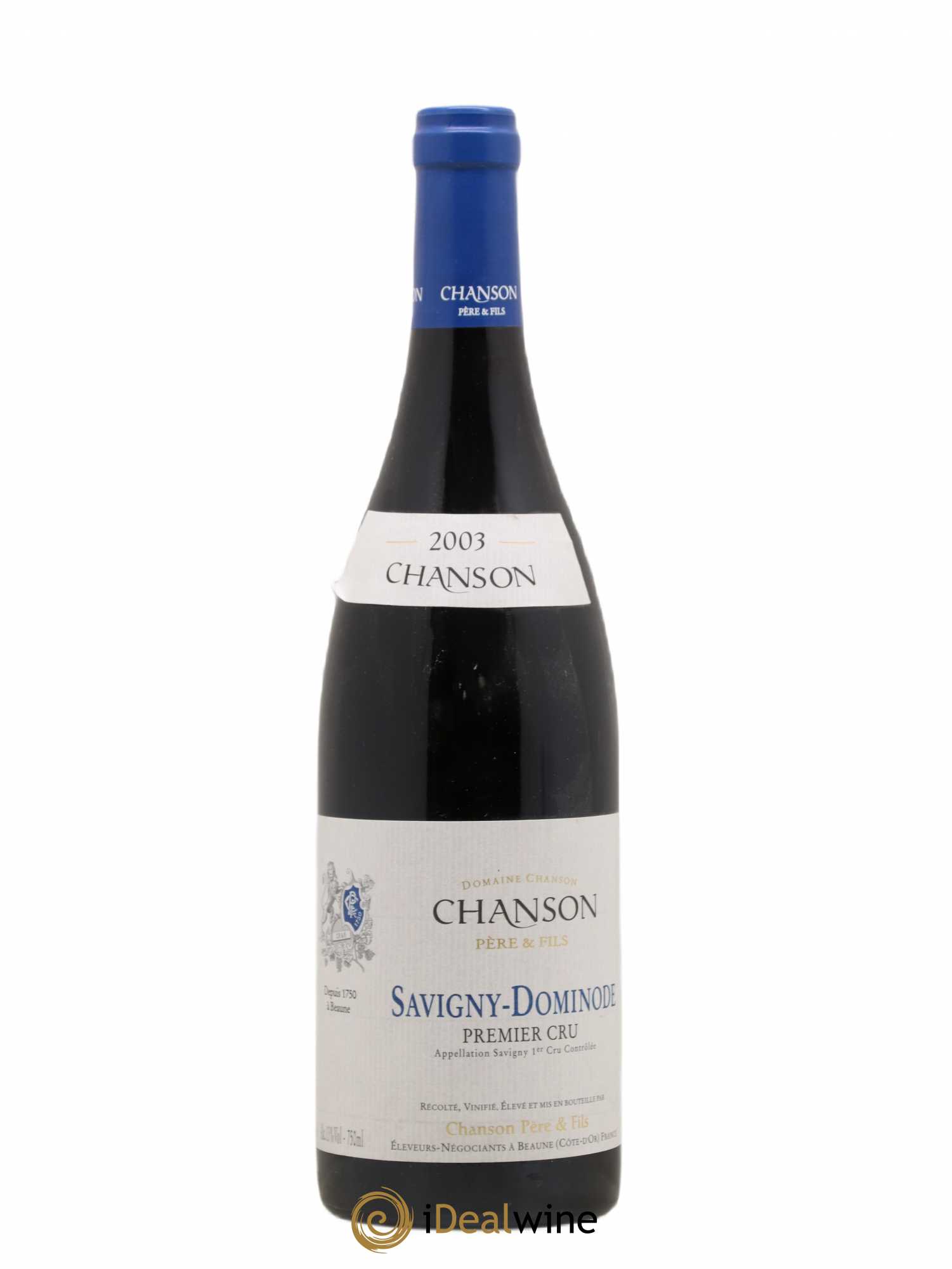 Savigny-lès-Beaune 1er Cru La Dominode Chanson (Domaine) 2003 - Lot de 1 bouteille - 0