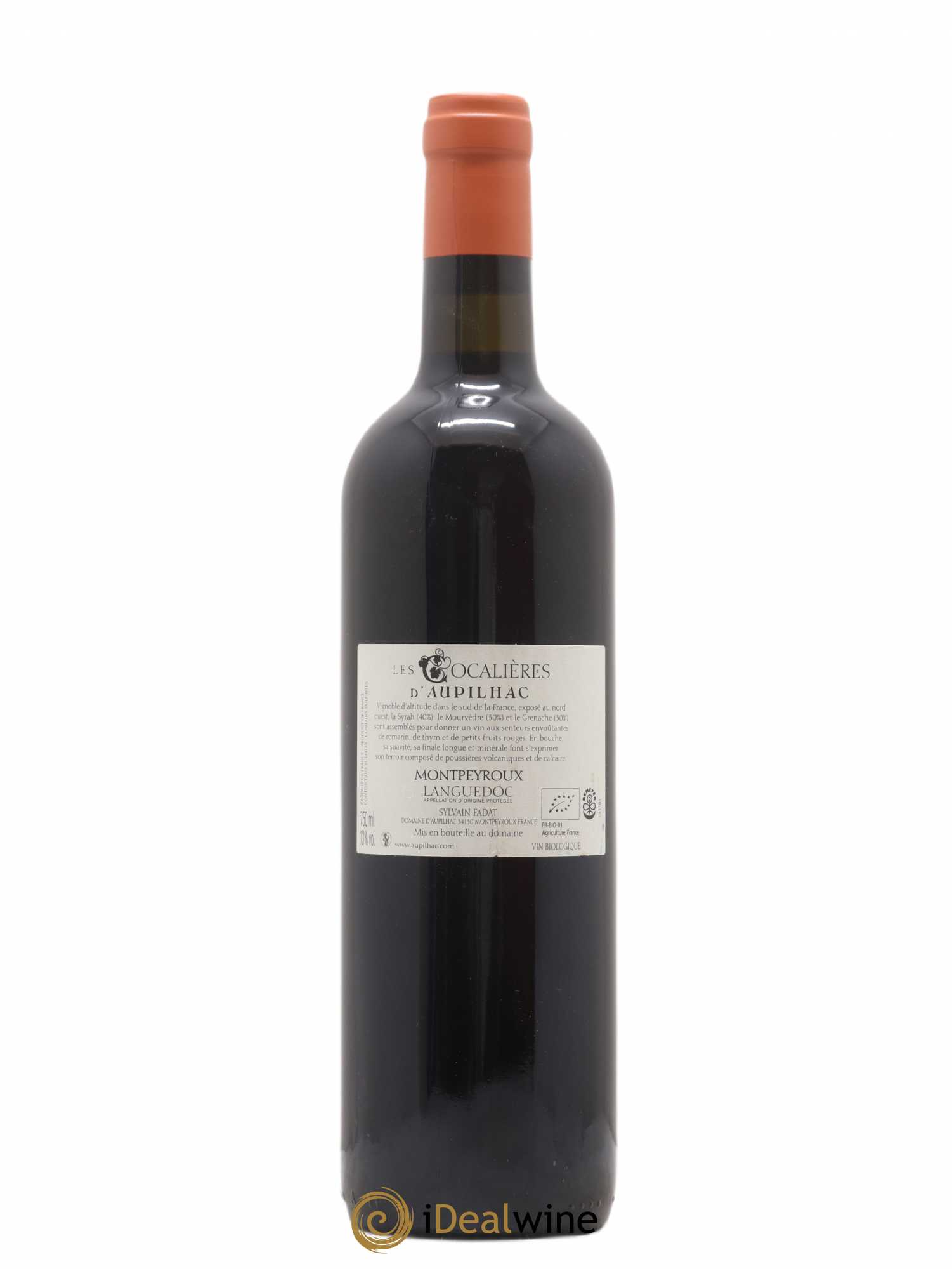 Coteaux du Languedoc Aupilhac (Domaine d') Les Cocalières 2014 - Lot de 1 bouteille - 1