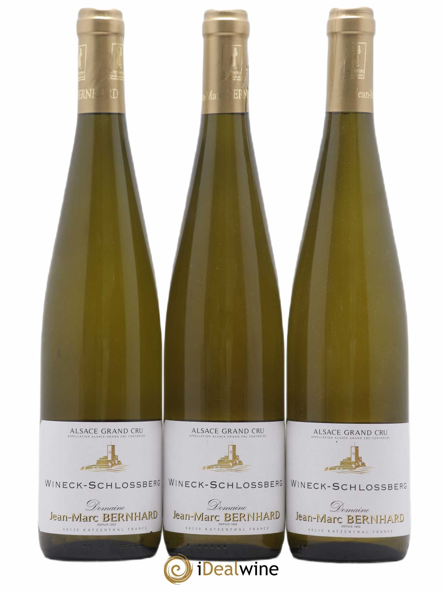 Riesling Grand Cru Wineck Schlossberg Jm Bernhard 2015 - Posten von 3 Flaschen - 0