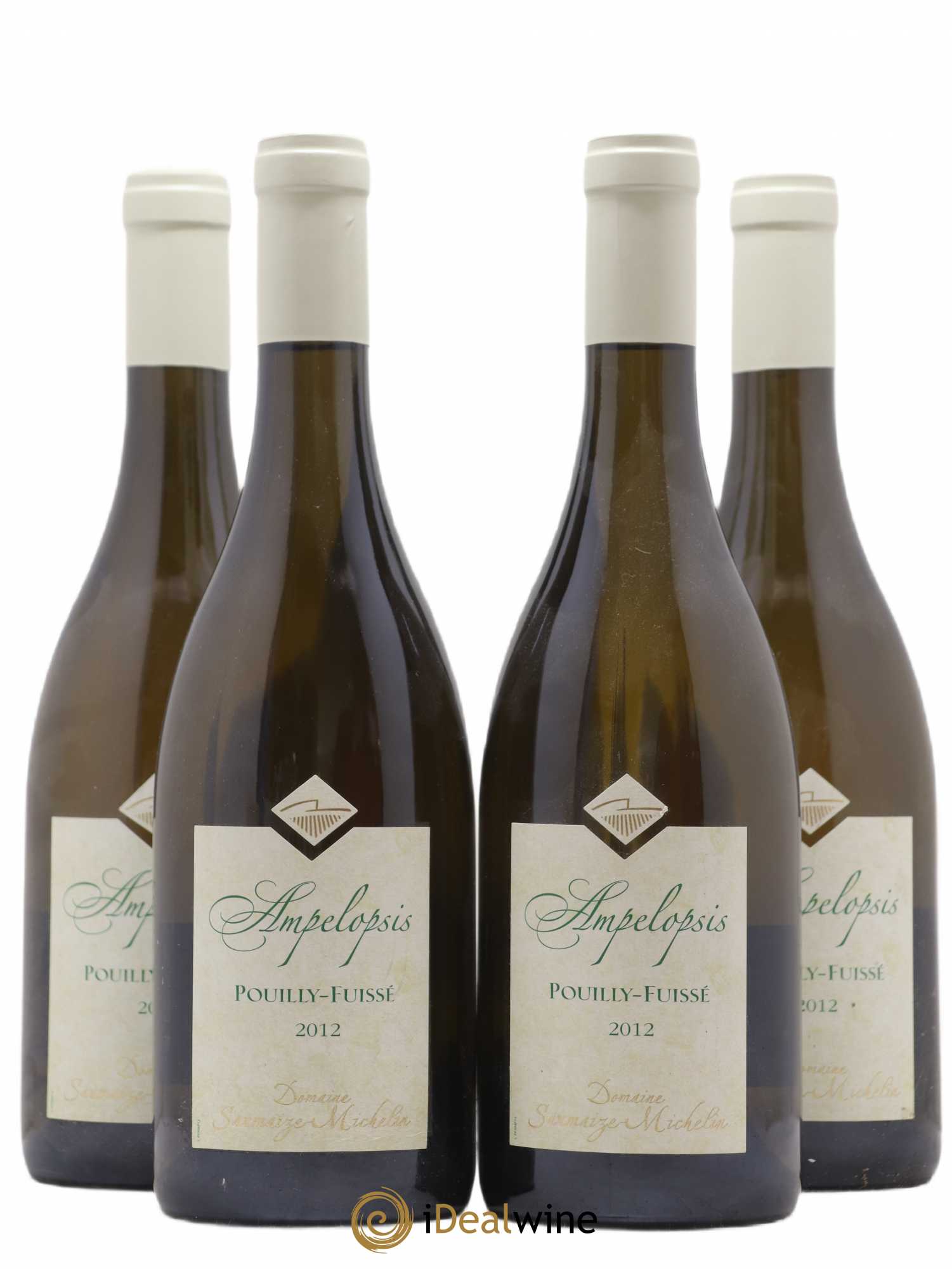 Pouilly-Fuissé Ampelopsis Robert Saumaize-Michelin (Domaine) 2012 - Lot de 4 bouteilles - 0