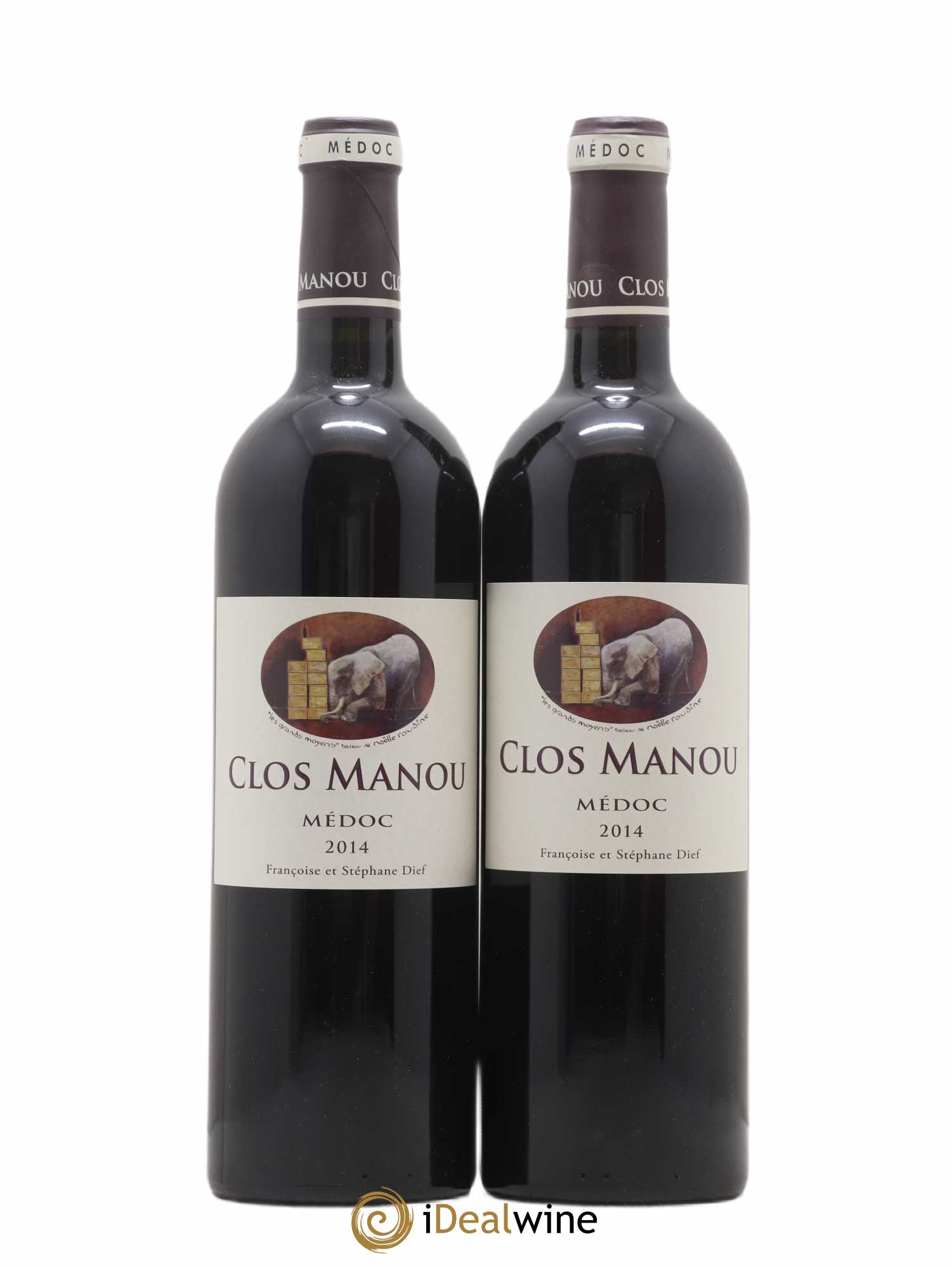 Clos Manou 2014 - Lot de 2 bouteilles - 0