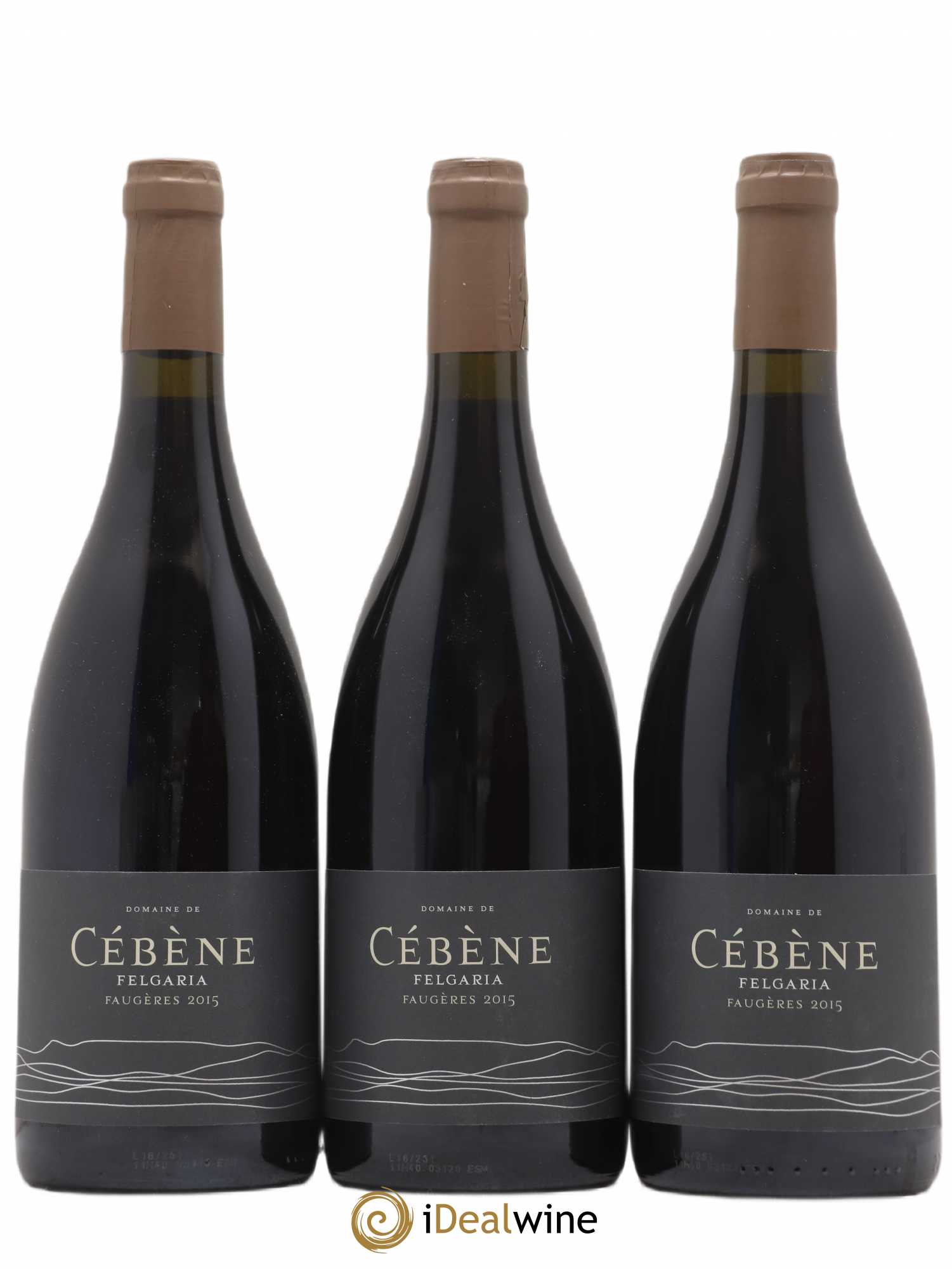 Faugères Domaine de Cébène Felgaria 2015 - Posten von 3 Flaschen - 0