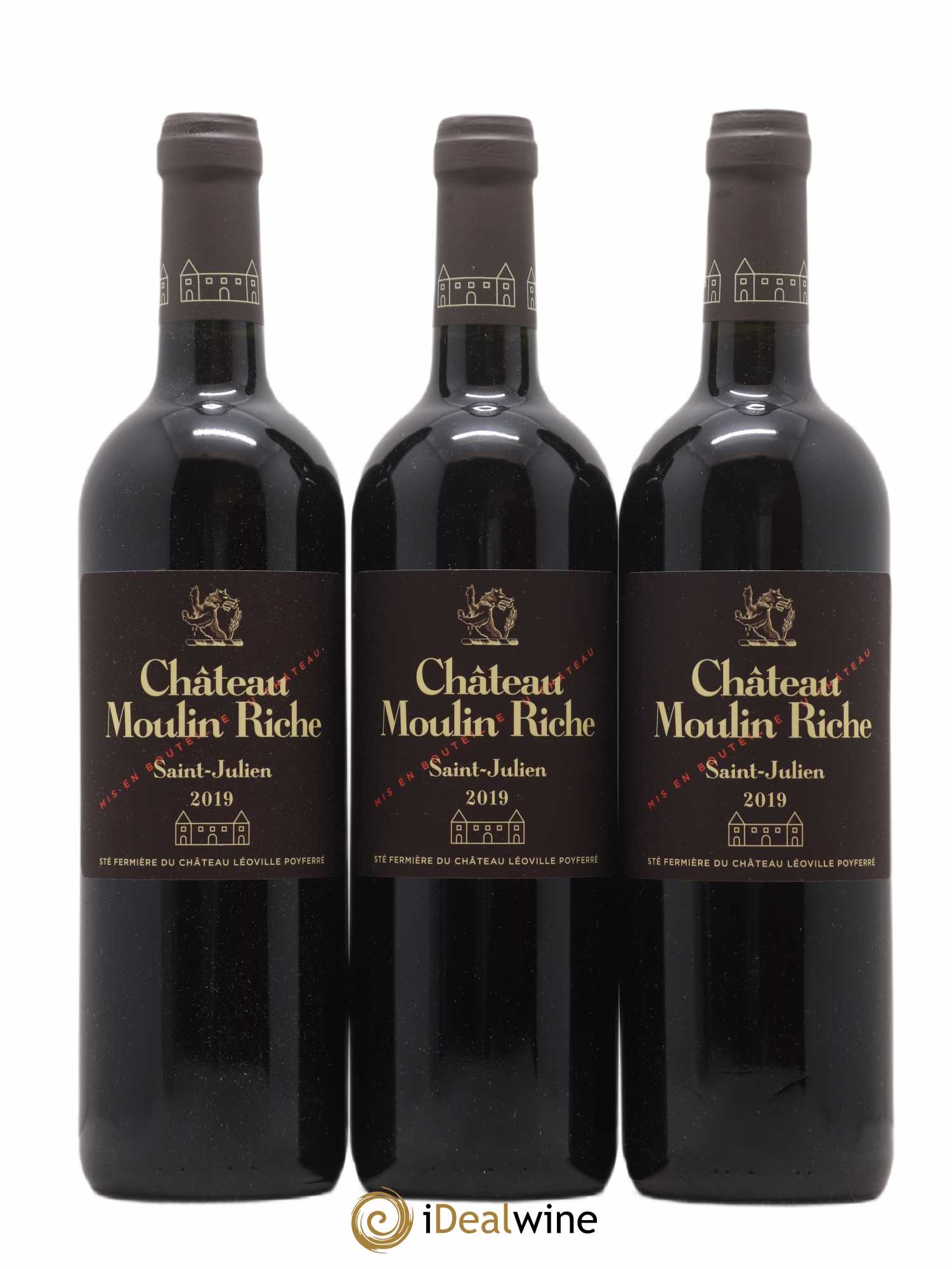 Château Moulin Riche 2019 - Posten von 6 Flaschen - 2