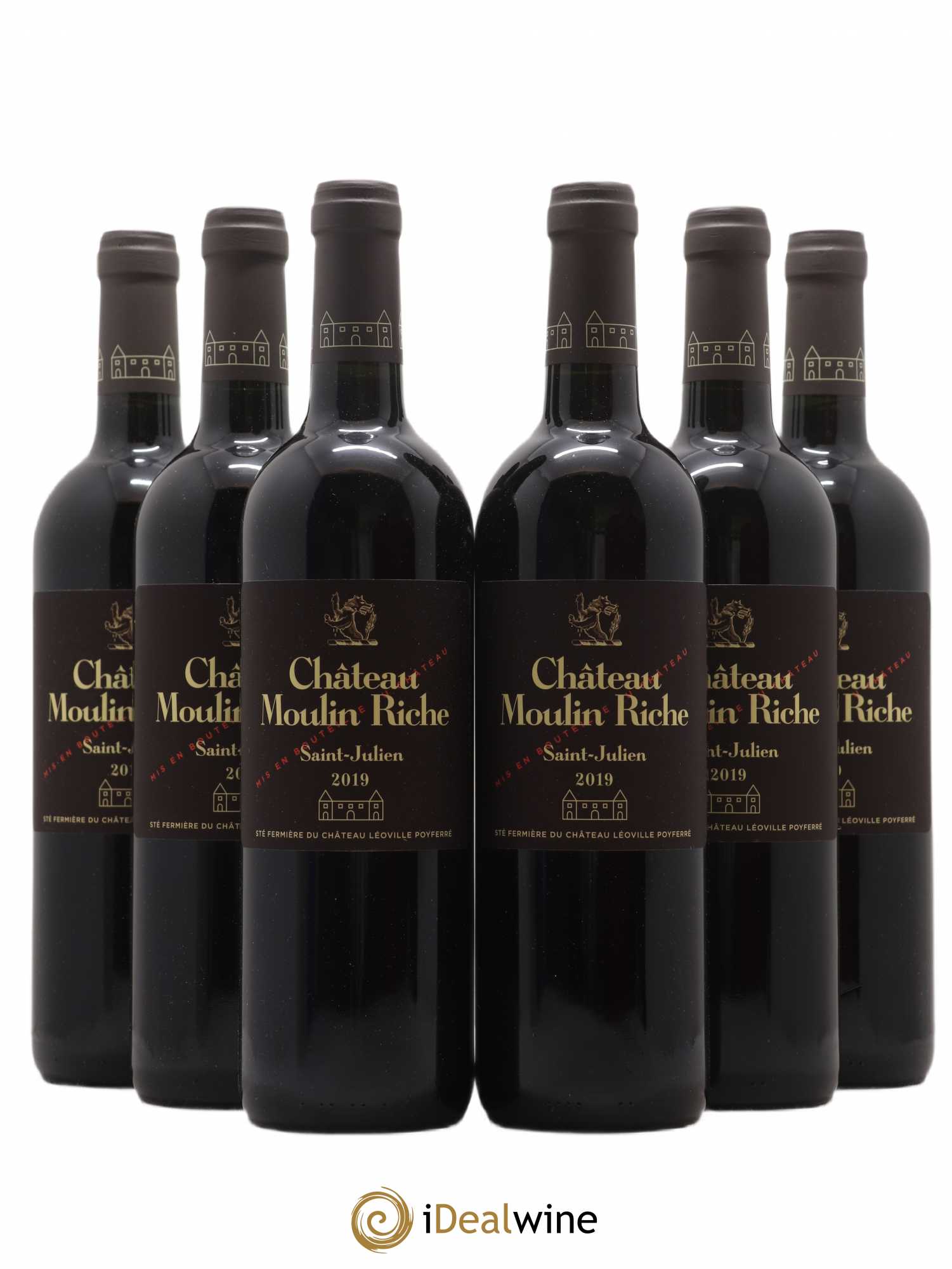 Château Moulin Riche 2019 - Posten von 6 Flaschen - 0