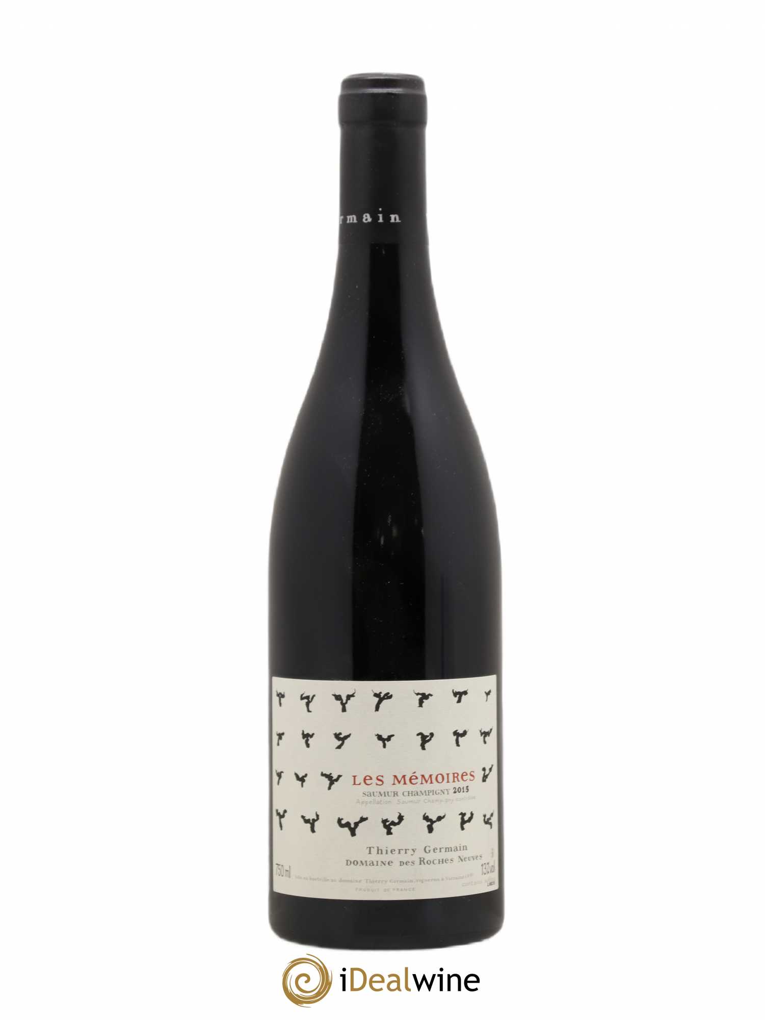 Saumur-Champigny Les Mémoires Domaine des Roches Neuves - Thierry Germain 2015 - Lot de 1 bouteille - 0