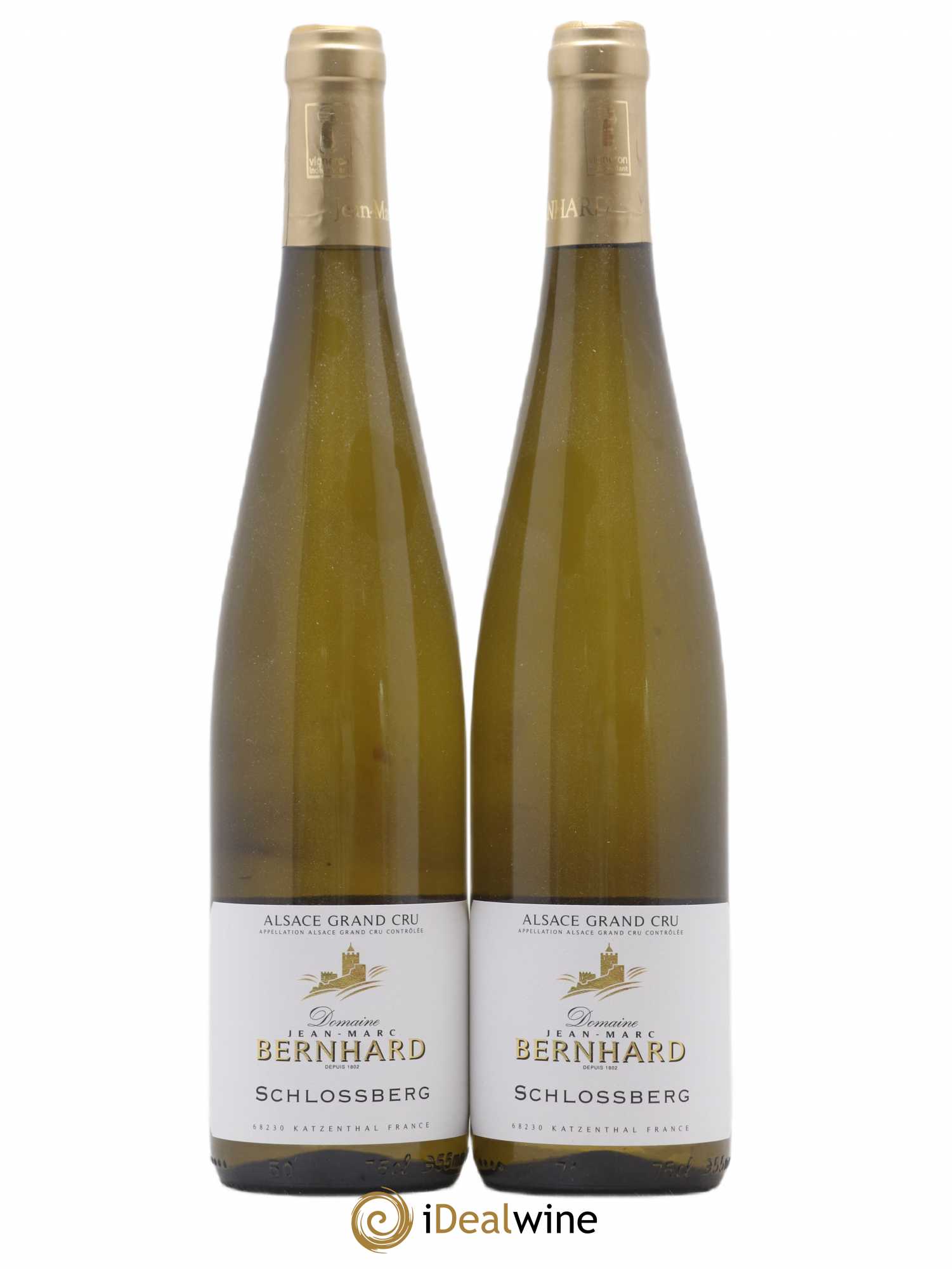 Riesling Grand Cru Schlossberg Bernhard (sans prix de réserve) 2017 - Posten von 2 Flaschen - 0