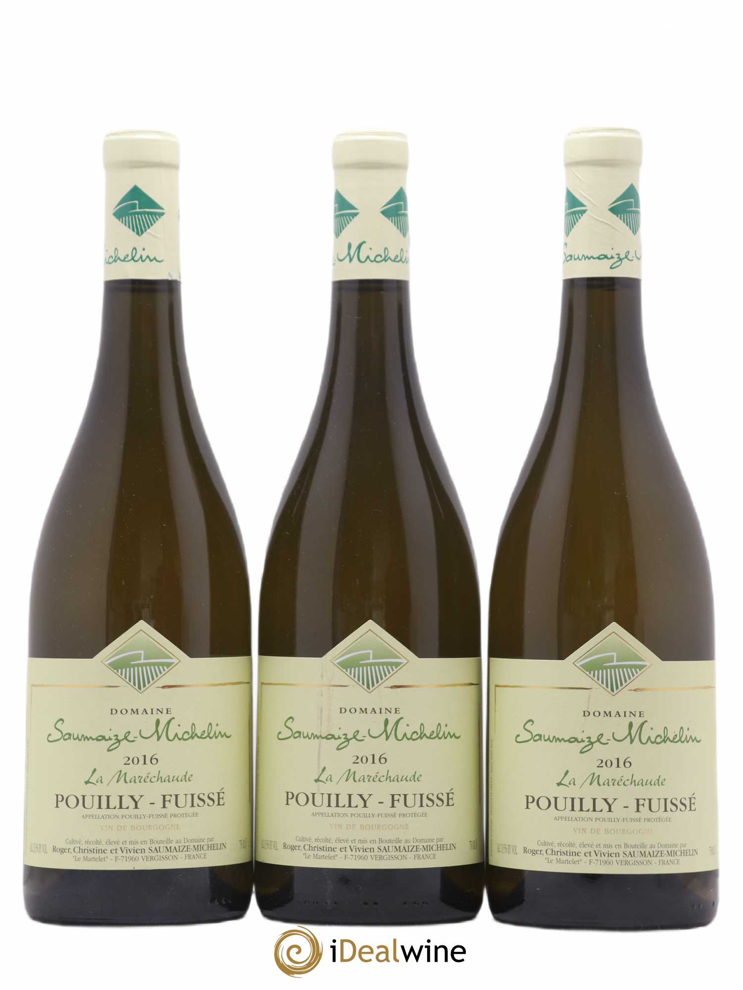 Pouilly-Fuissé 2016 - Posten von 3 Flaschen - 0