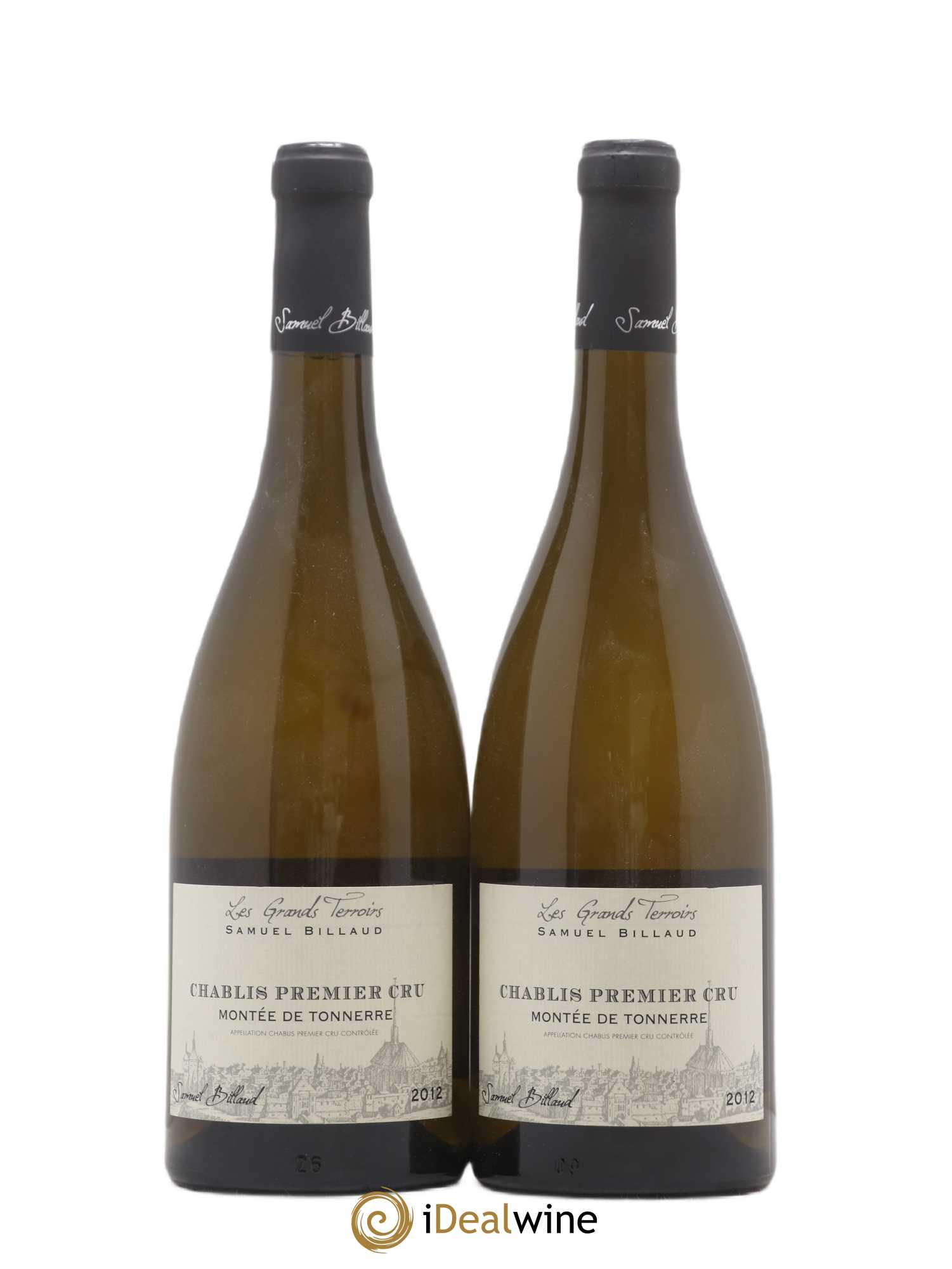 Chablis 1er Cru Montée de Tonnerre Samuel Billaud 2012 - Lot de 2 bouteilles - 0