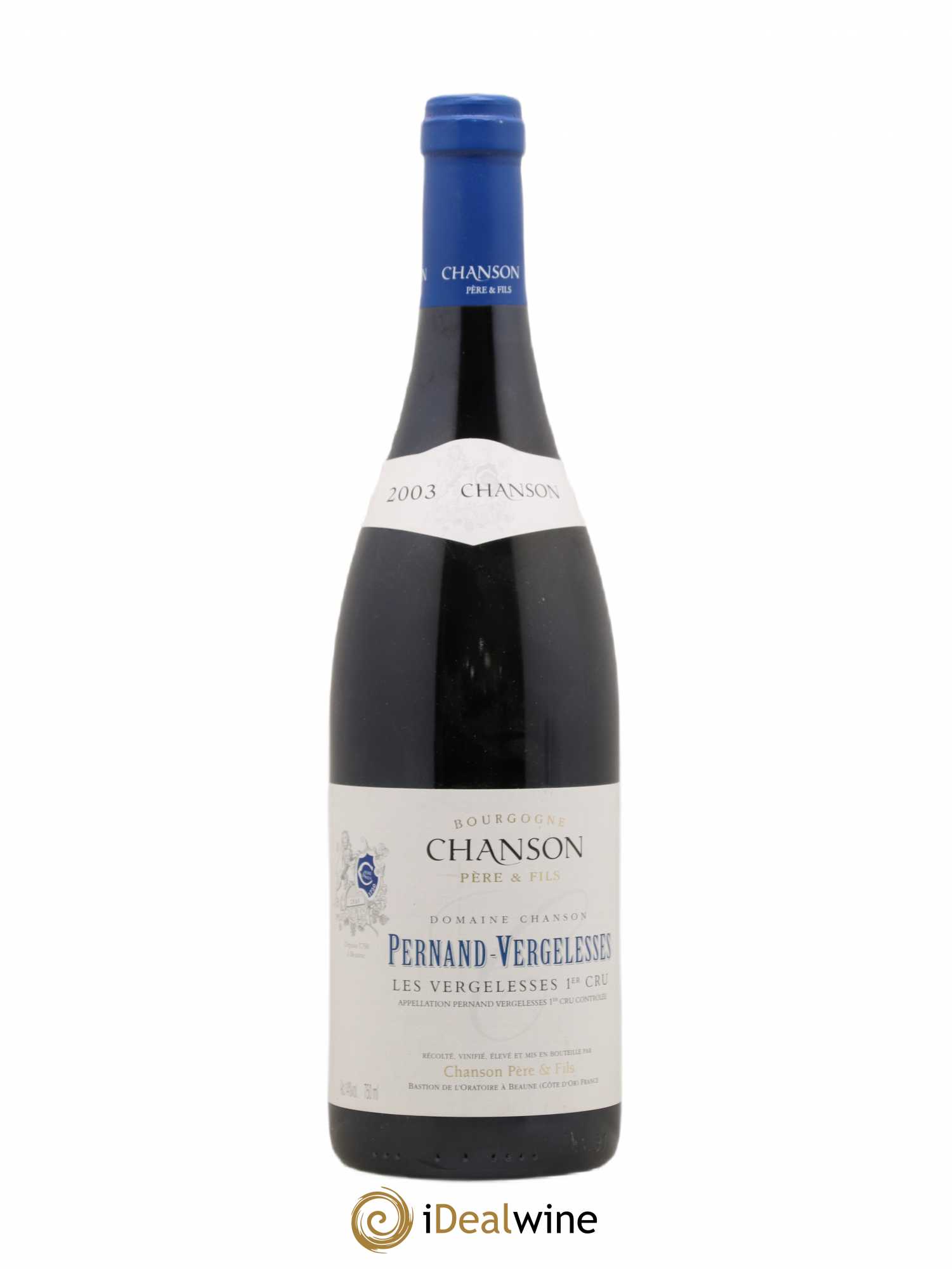 Pernand-Vergelesses 1er Cru Les Vergelesses Chanson (Domaine) 2003 - Lot de 1 bouteille - 0