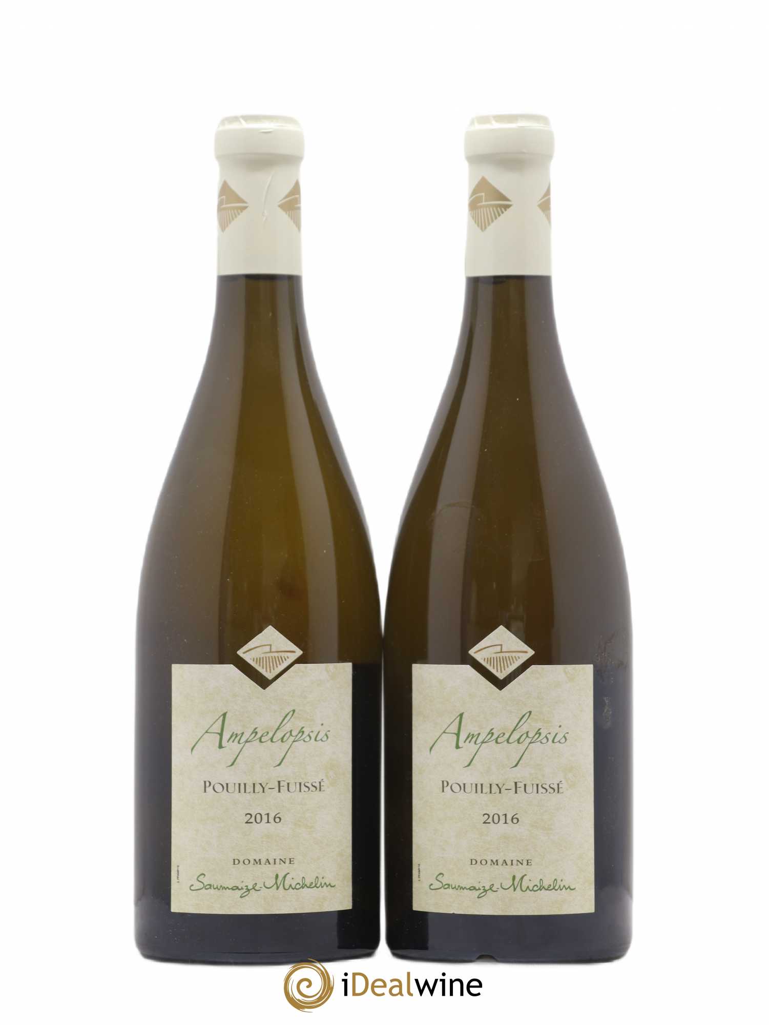 Pouilly-Fuissé Ampelopsis Robert Saumaize-Michelin (Domaine) 2016 - Lot de 2 bouteilles - 0