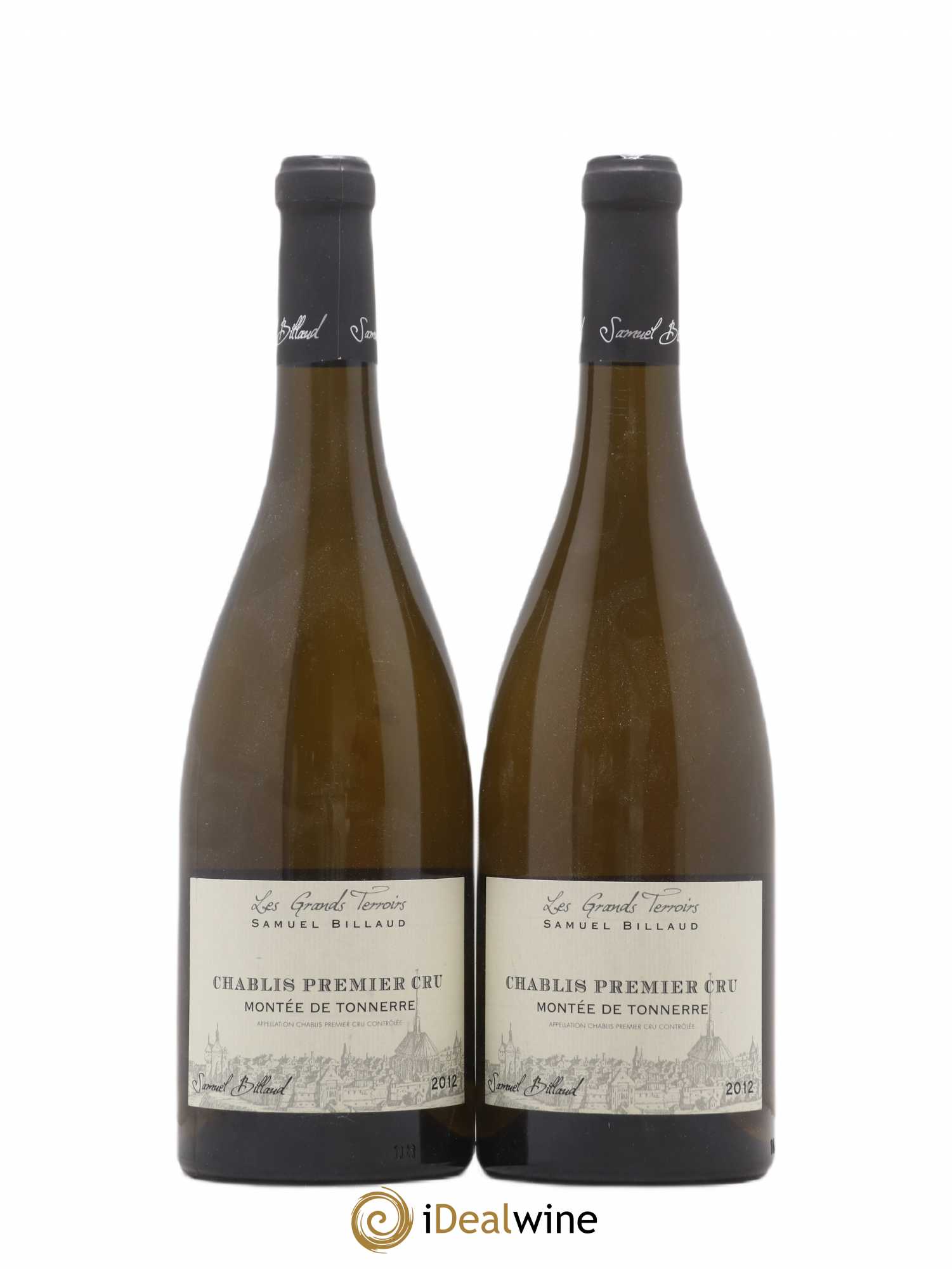 Chablis 1er Cru Montée de Tonnerre Samuel Billaud 2012 - Lot de 2 bouteilles - 0
