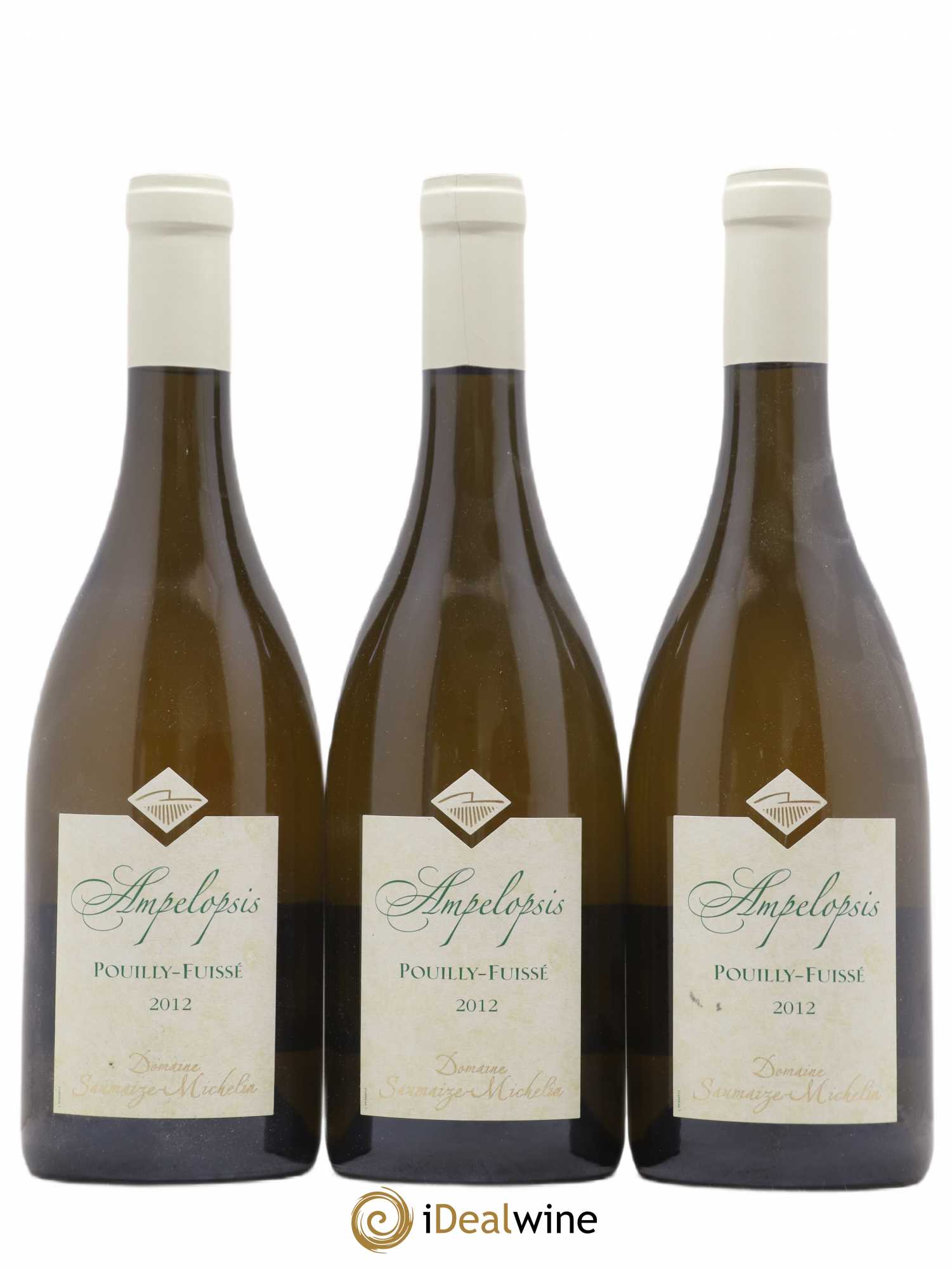 Pouilly-Fuissé Ampelopsis Robert Saumaize-Michelin (Domaine) 2012 - Lot de 3 bouteilles - 0