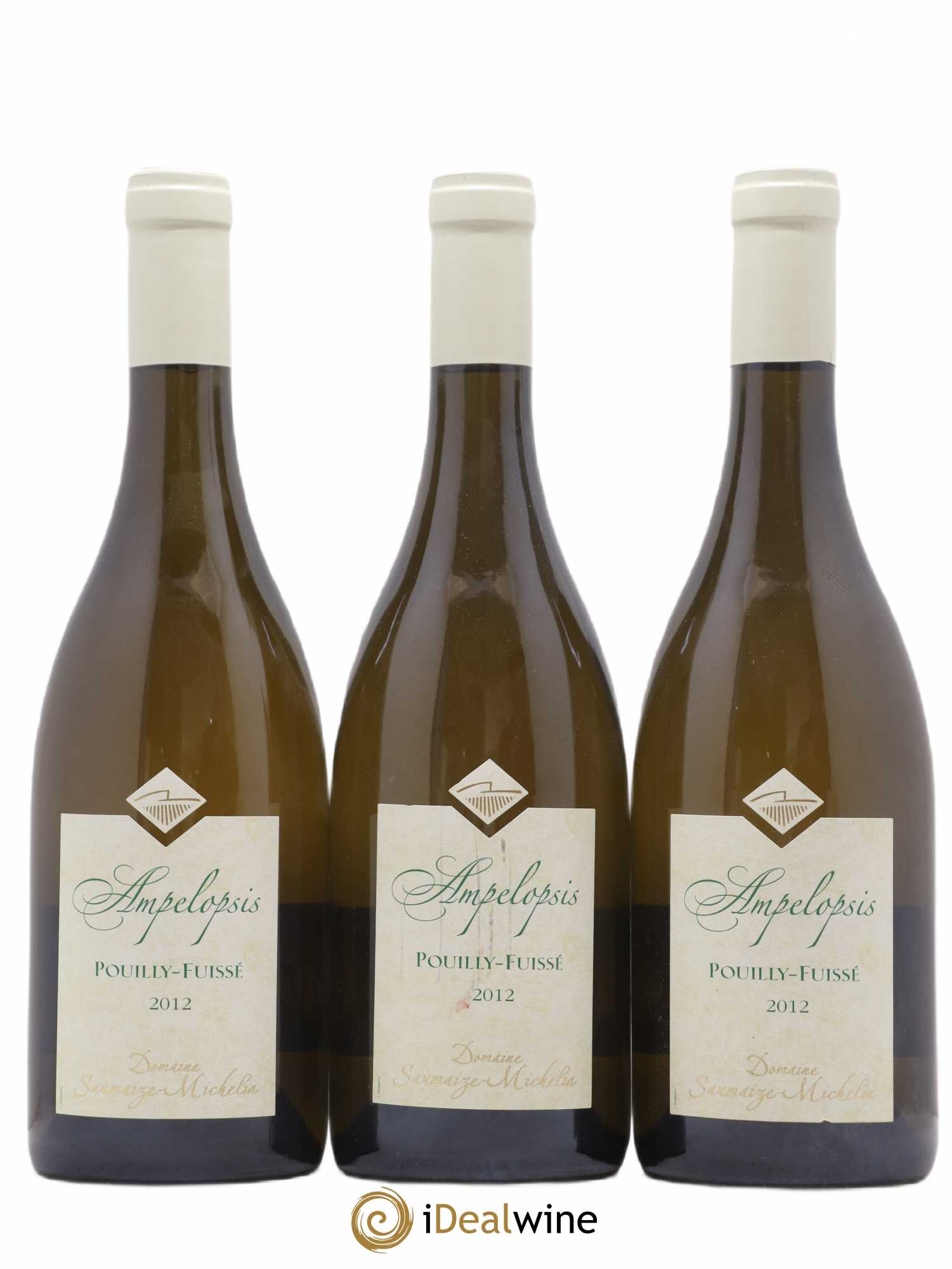 Pouilly-Fuissé Ampelopsis Robert Saumaize-Michelin (Domaine) 2012 - Lot de 3 bouteilles - 0