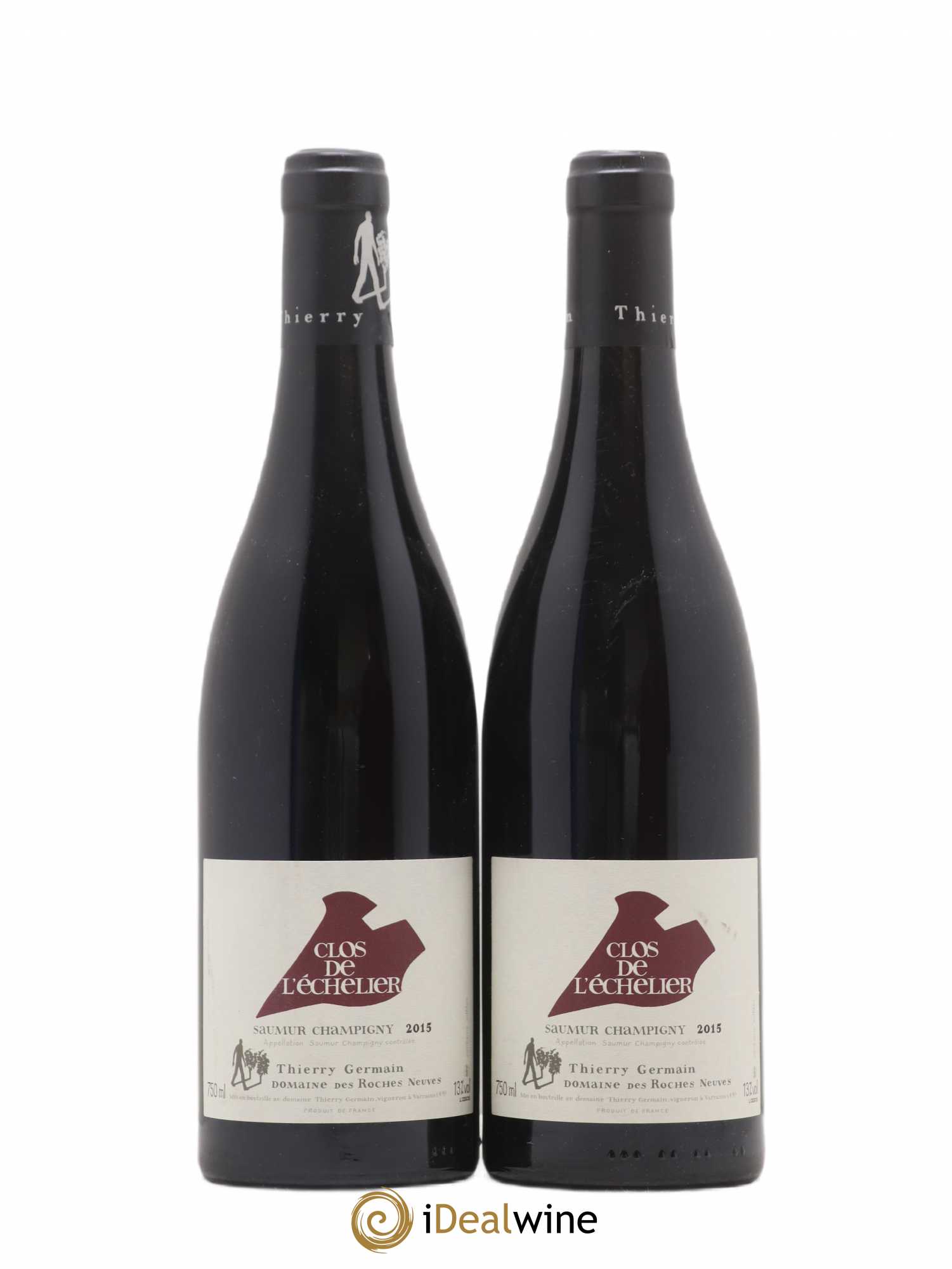 Saumur-Champigny Clos de l'Echelier Domaine des Roches Neuves - Thierry Germain 2015 - Lot de 2 bouteilles - 0