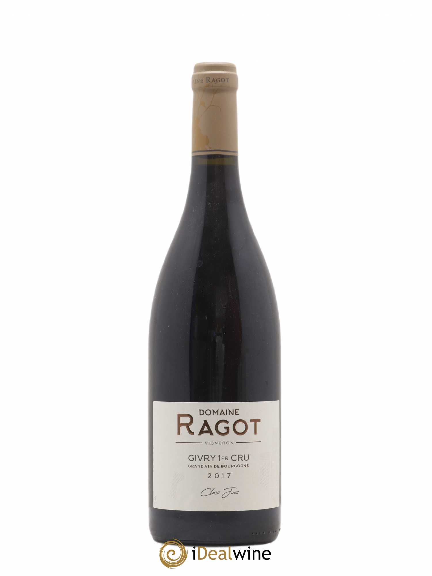 Givry 1er Cru Clos Jus Ragot (Domaine) 2017 - Lot de 1 bouteille - 0