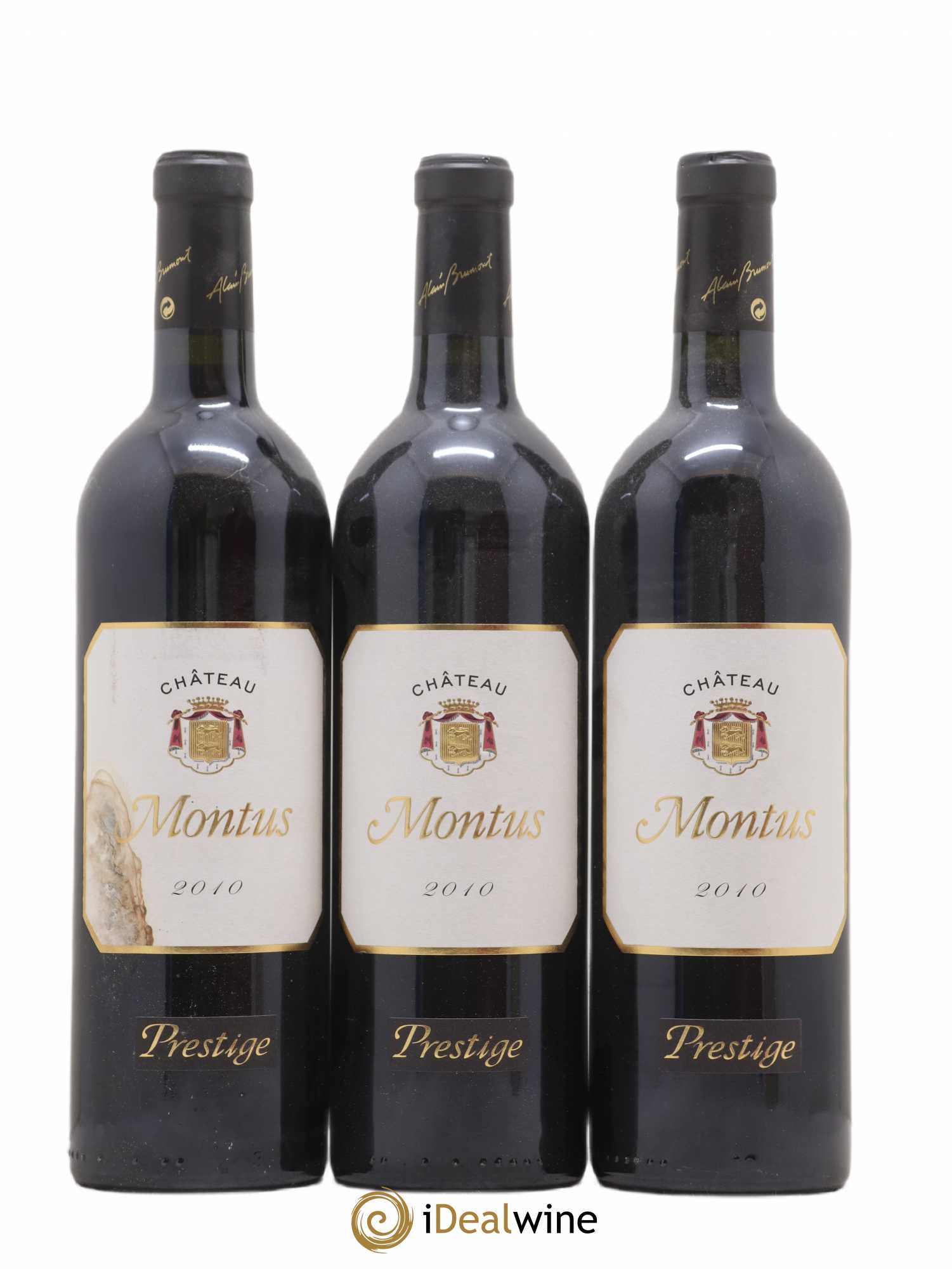Madiran Château Montus-Prestige Alain Brumont 2010 - Lot de 3 bouteilles - 0
