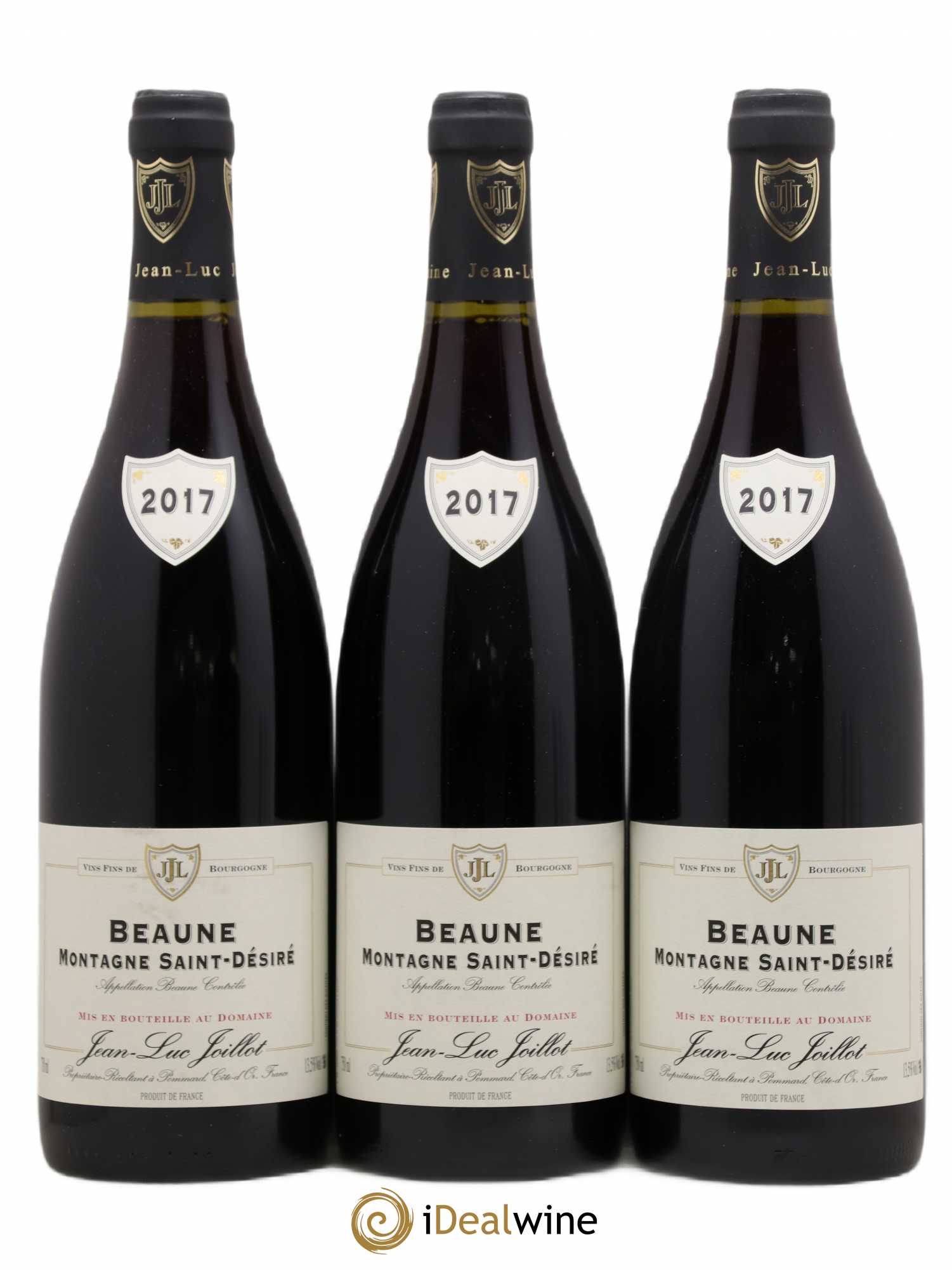 Beaune Montagne Saint Désiré Jean-Luc Joillot 2017 - Lot de 3 bouteilles - 0