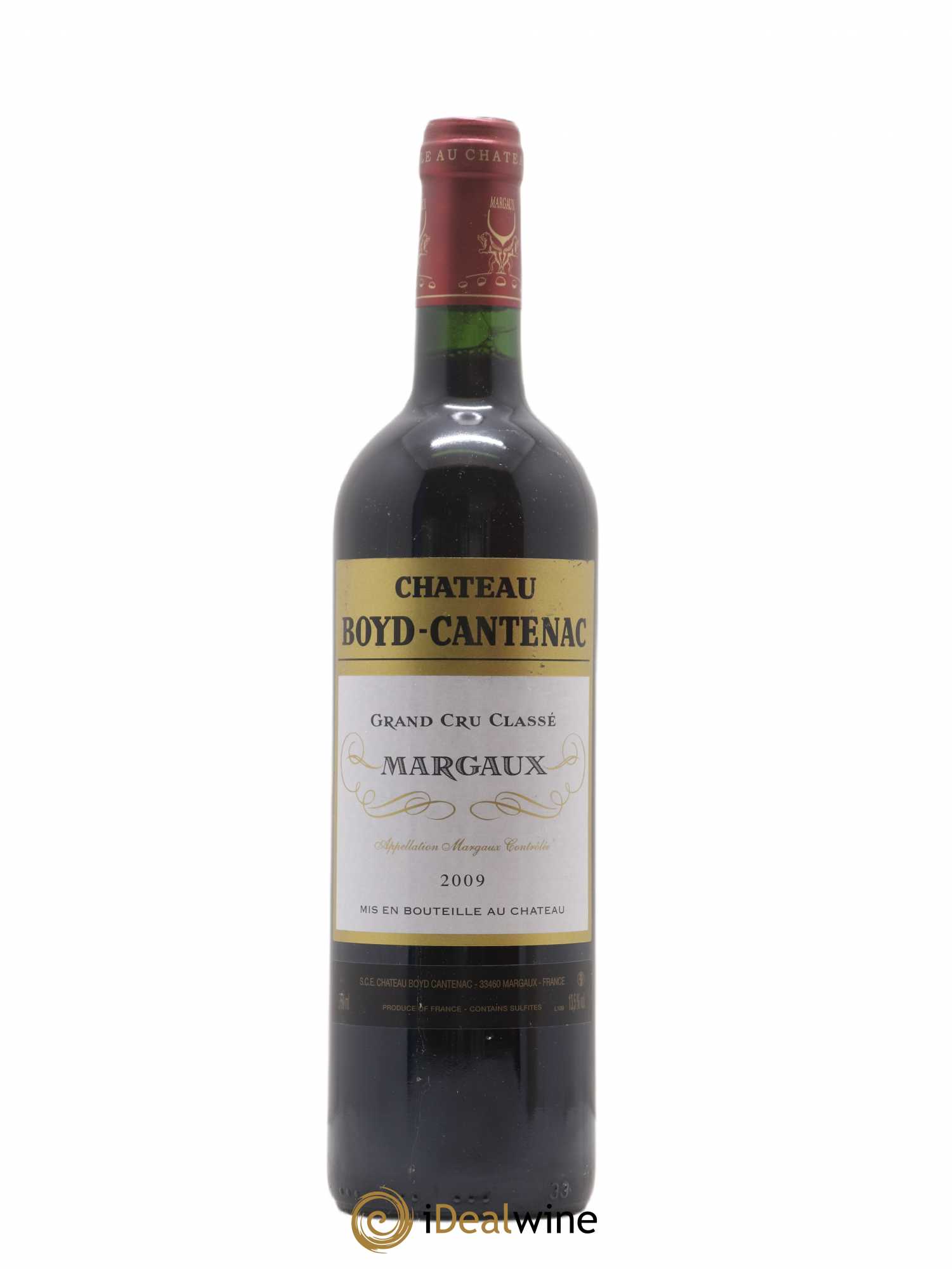 Château Boyd Cantenac 3ème Grand Cru Classé 2009 - Lot de 1 bouteille - 0