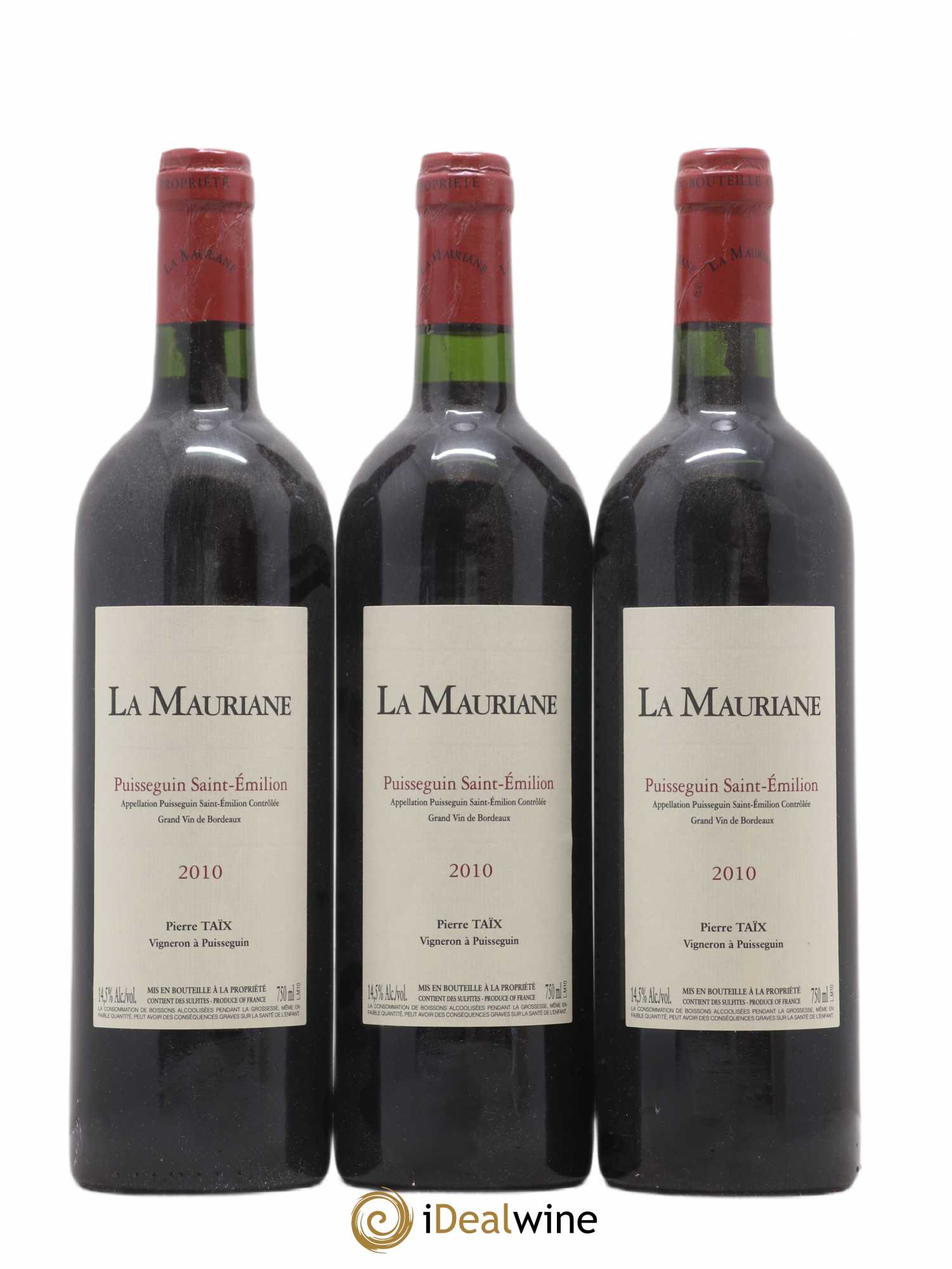 La Mauriane 2010 - Lot de 3 bouteilles - 0