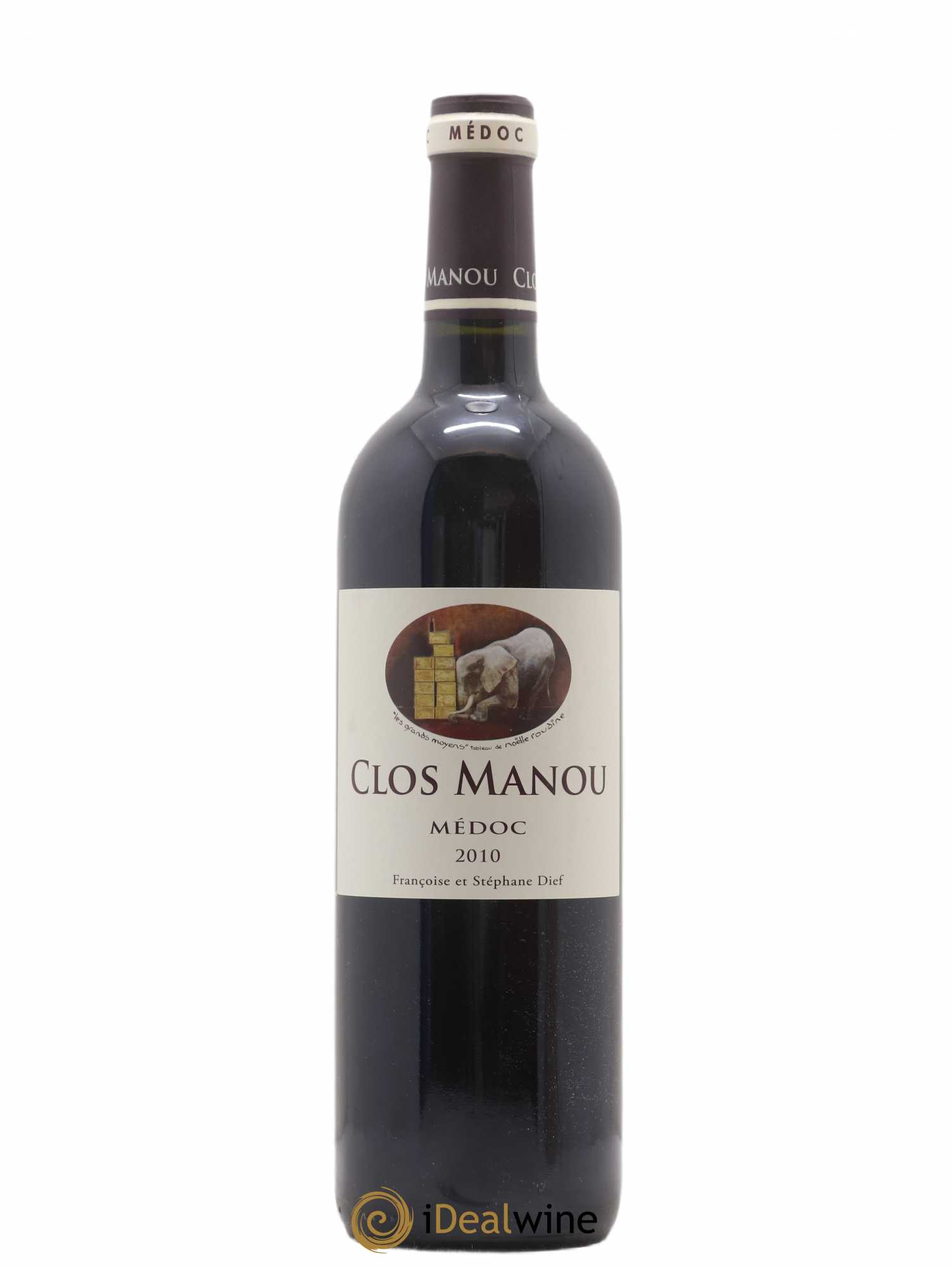 Clos Manou 2010 - Lot de 1 bouteille - 0