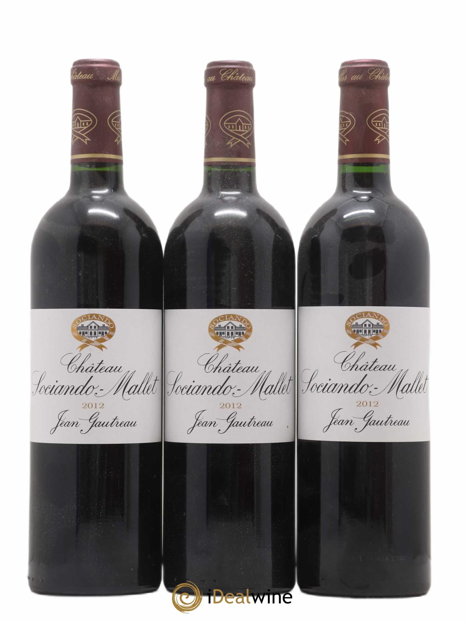 Château Sociando Mallet 2012 - Lot de 6 bouteilles - 1