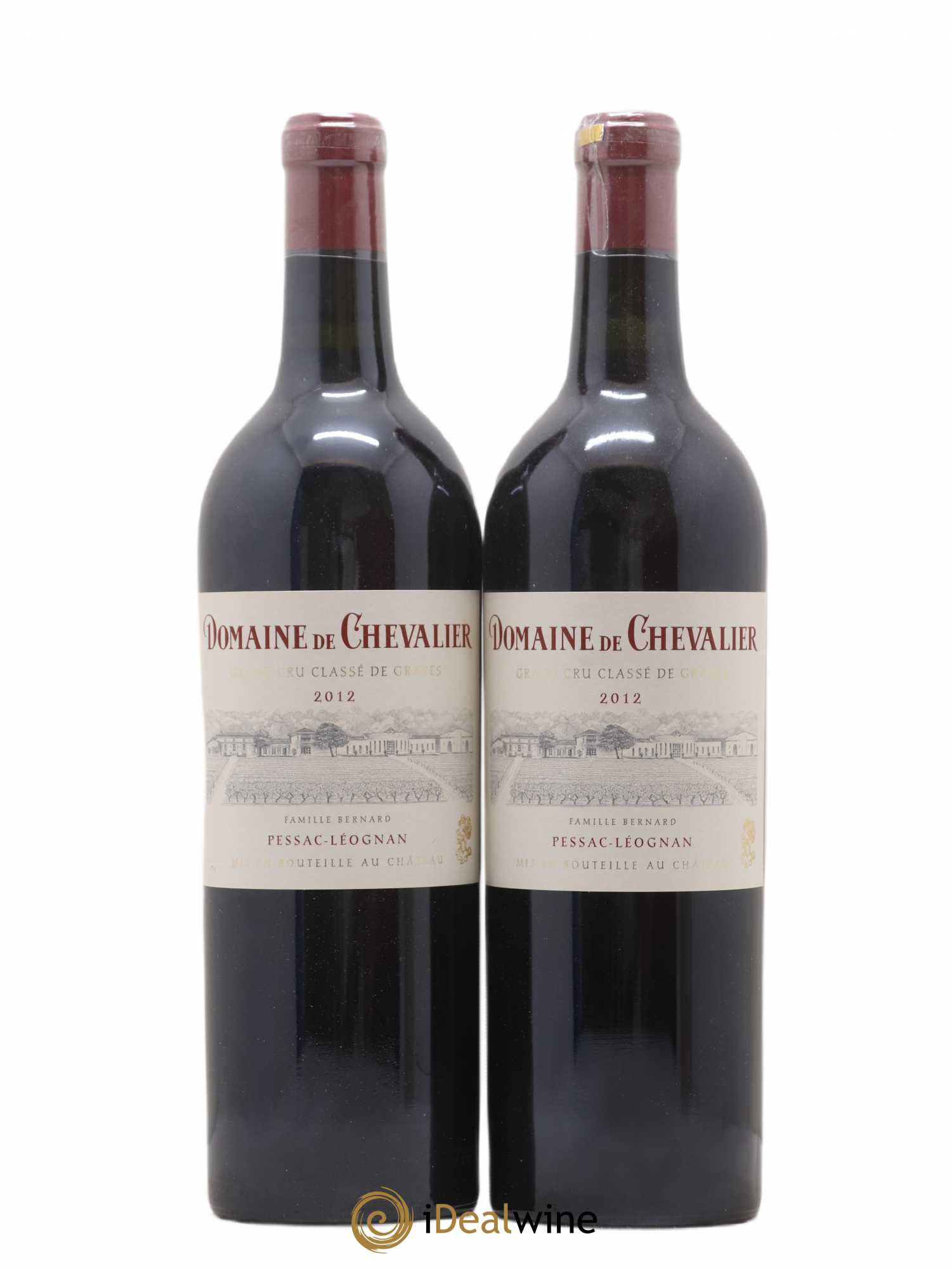 Domaine de Chevalier Cru Classé de Graves 2012 - Lot de 2 bouteilles - 0