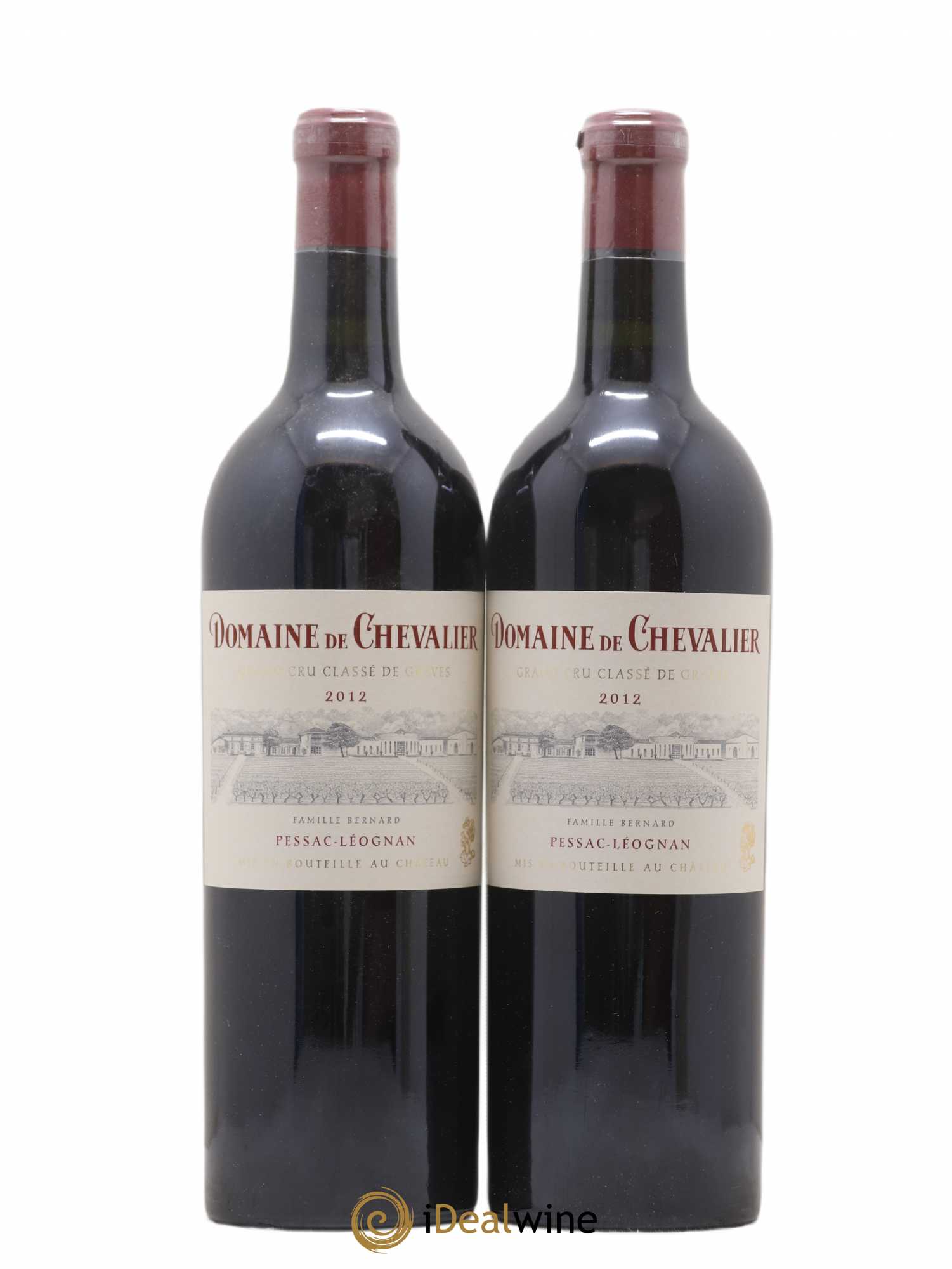 Domaine de Chevalier Cru Classé de Graves 2012 - Lot de 2 bouteilles - 0