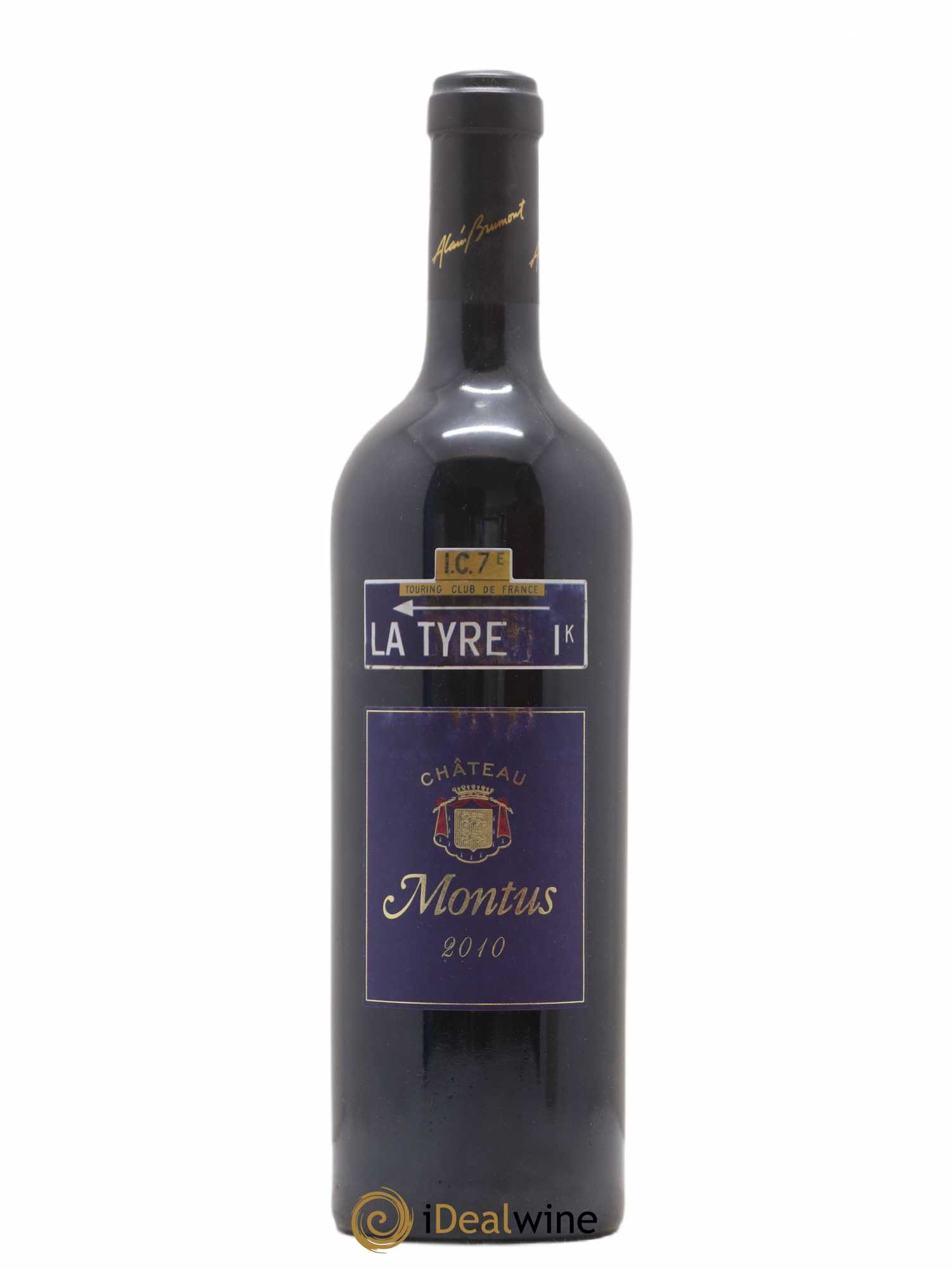 Madiran Château Montus-La Tyre Alain Brumont 2010 - Lot de 1 bouteille - 0