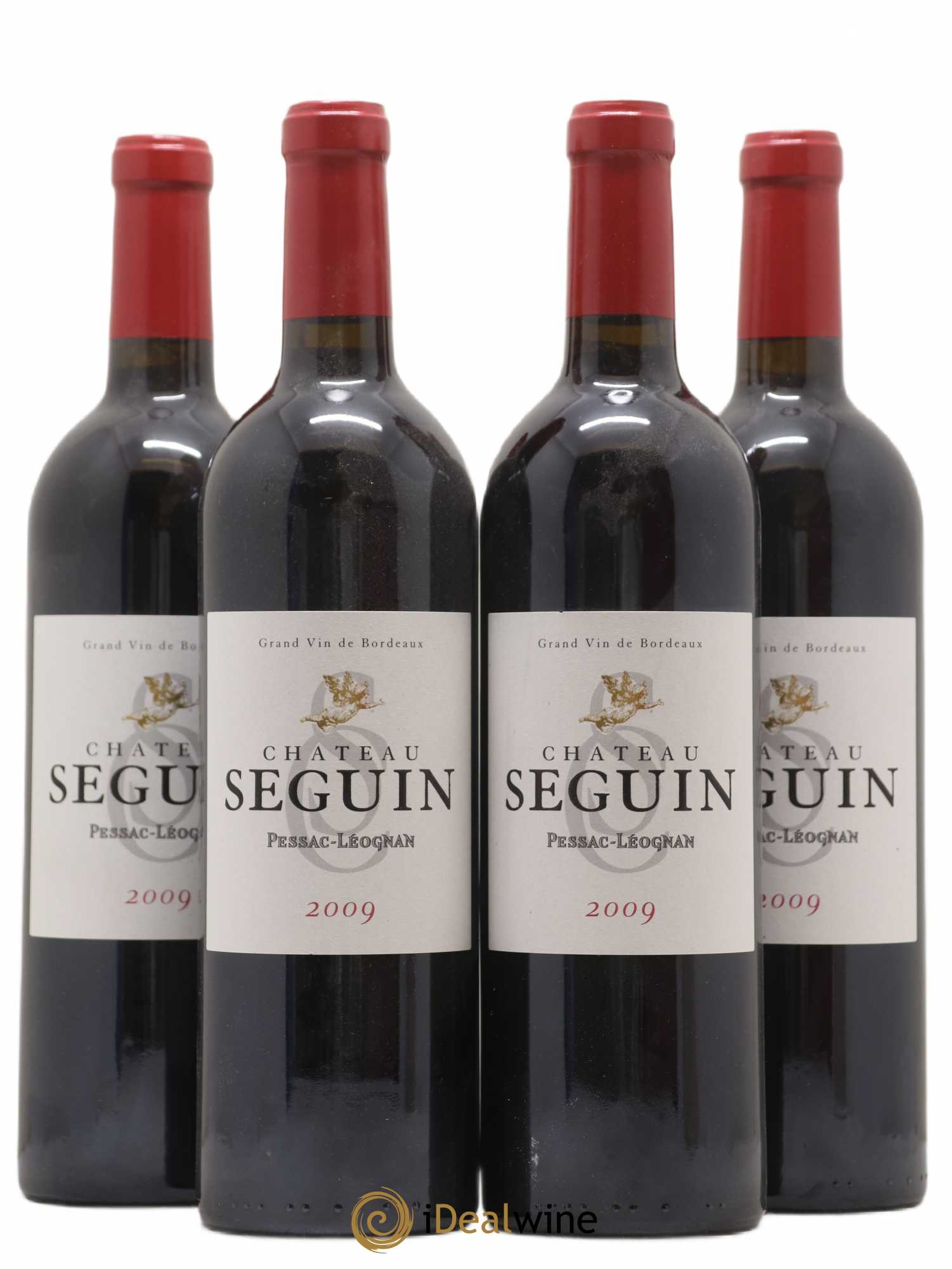 Pessac-Léognan Château Seguin 2009 - Lot de 4 bouteilles - 0