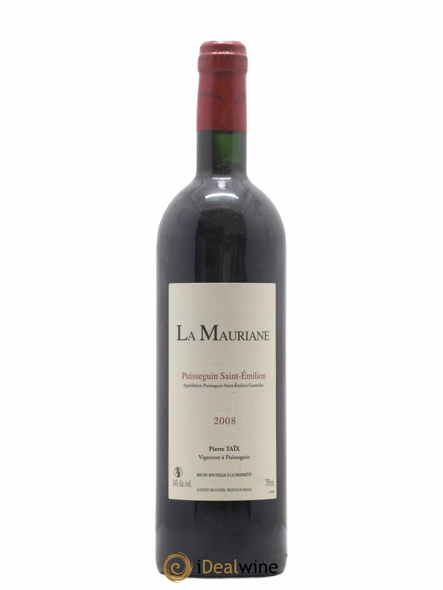 La Mauriane 2008 - Lot de 1 bouteille - 0