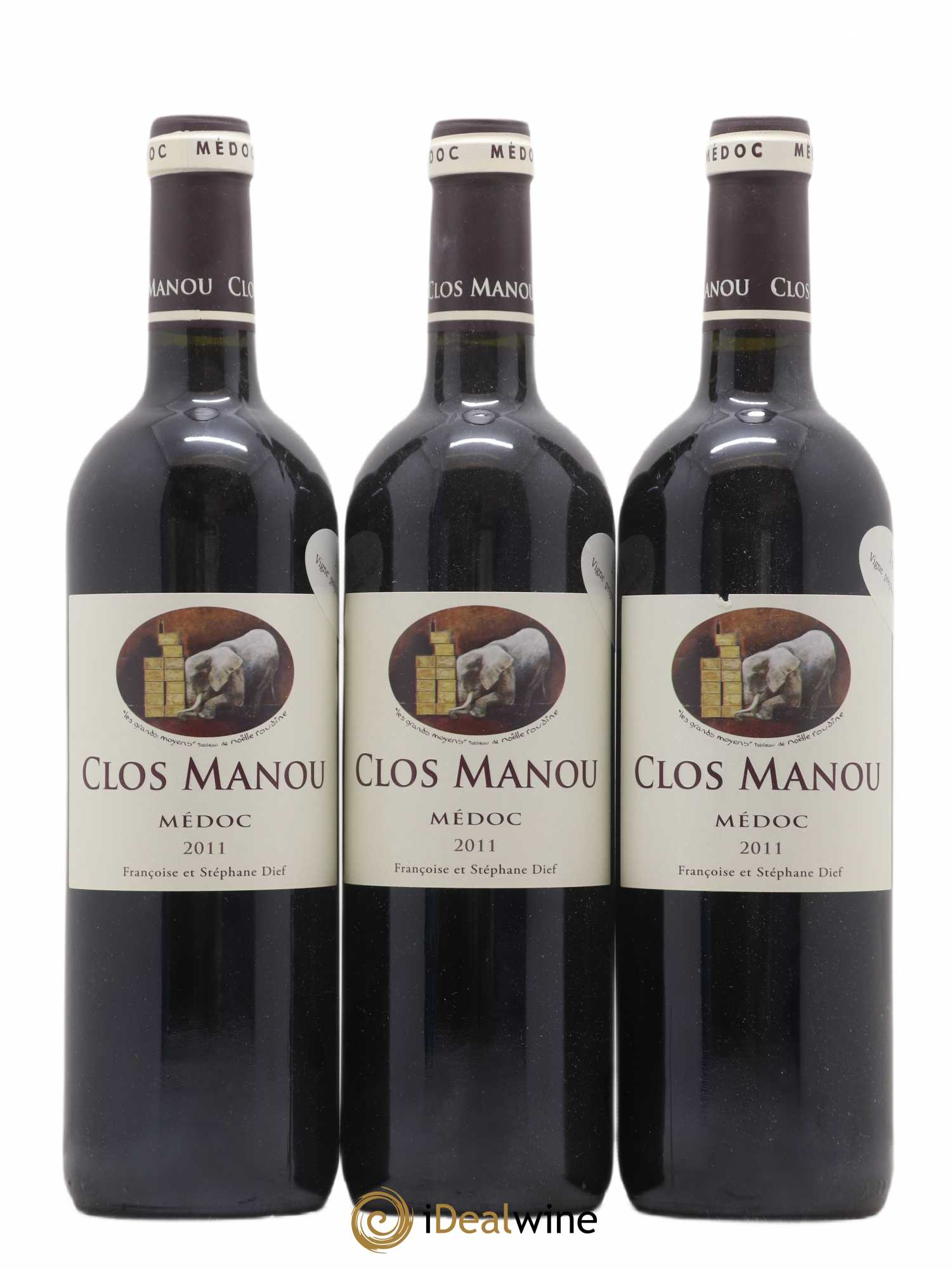 Clos Manou 2011 - Lot de 6 bouteilles - 2