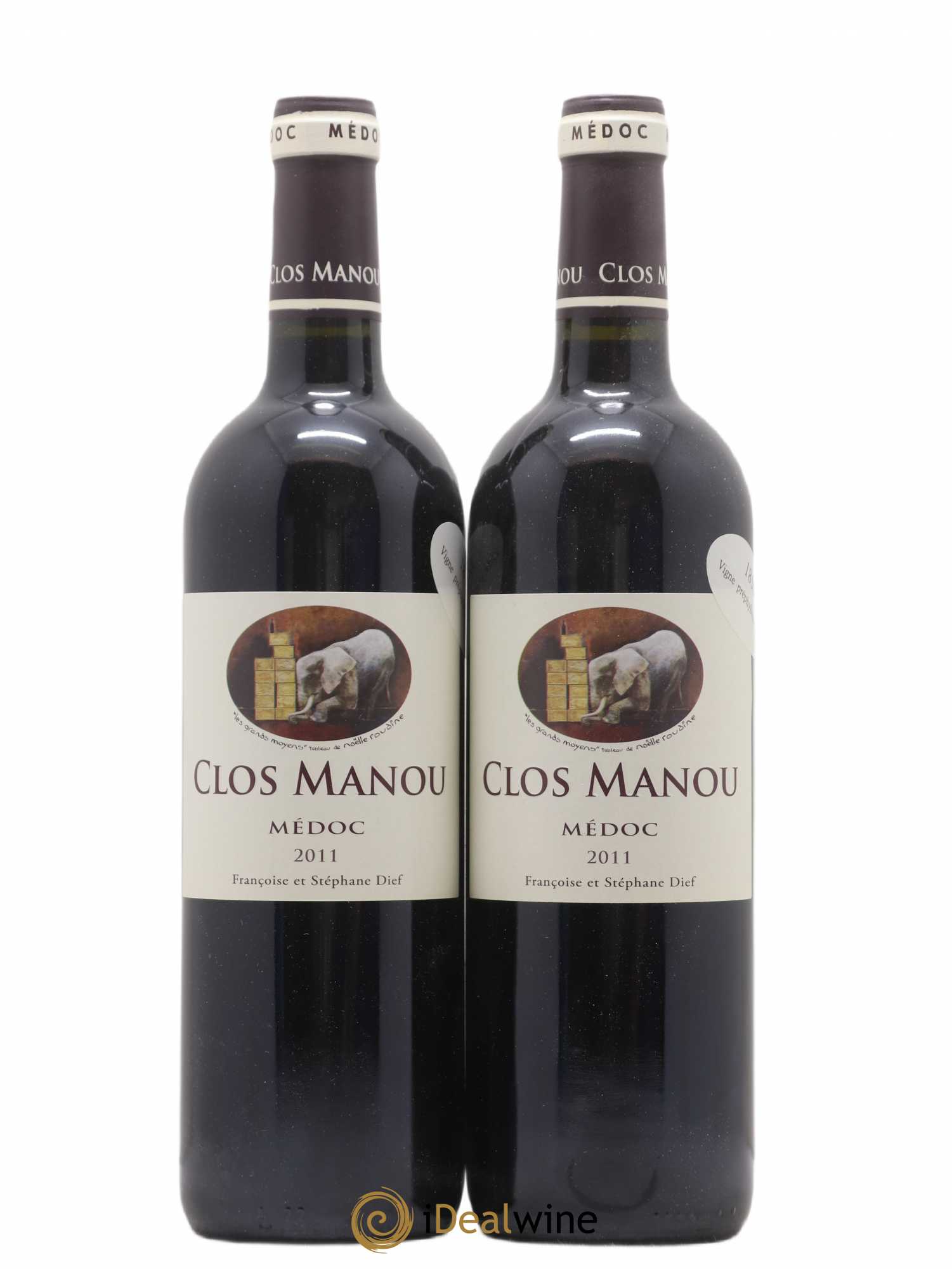 Clos Manou 2011 - Lot de 2 bouteilles - 0